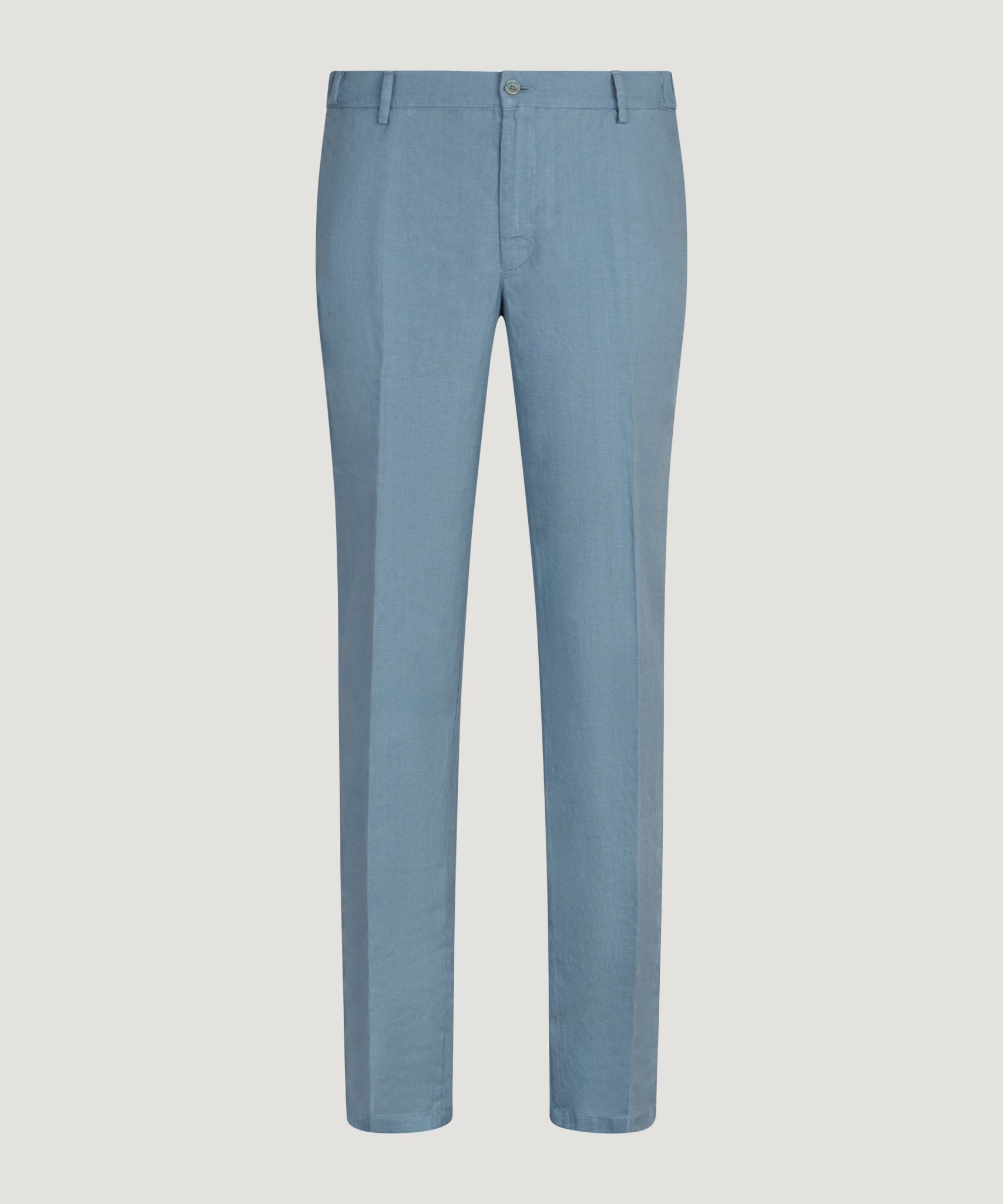 SOCI3TY Limited Fashion Pantalon gewassen linnen lichtblauw - THE SOCIETY SHOP