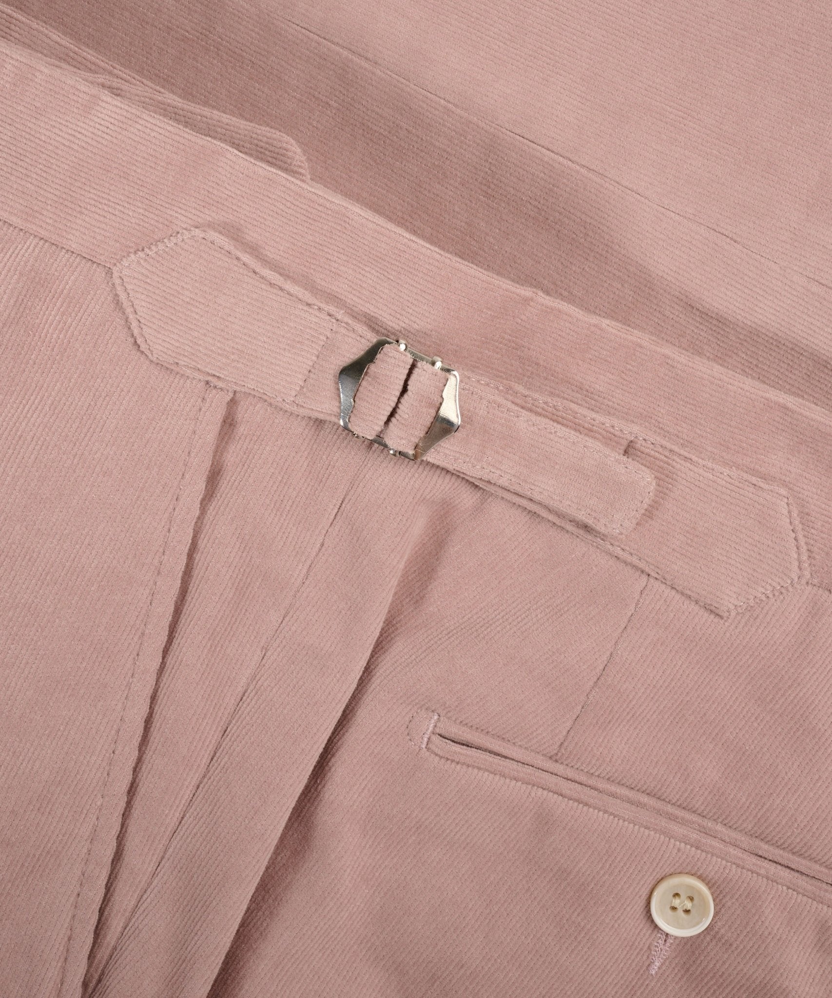 SOCI3TY Limited Pantalon katoen corduroy stretch roze - THE SOCIETY SHOP