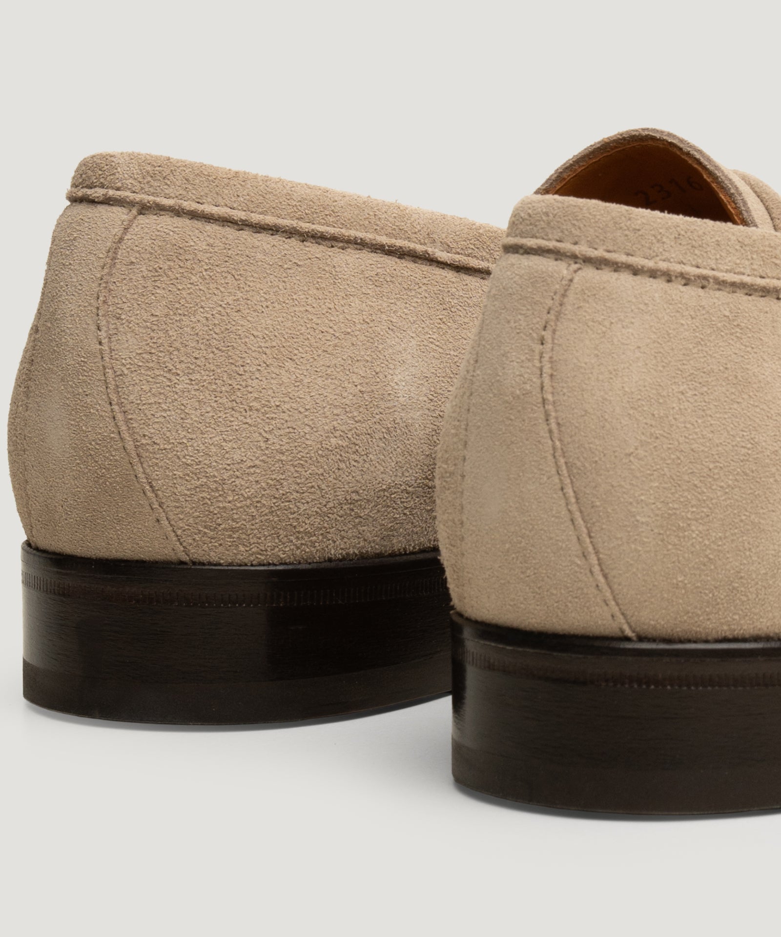 SOCI3TY Limited Fashion Penny loafer suède beige - THE SOCIETY SHOP