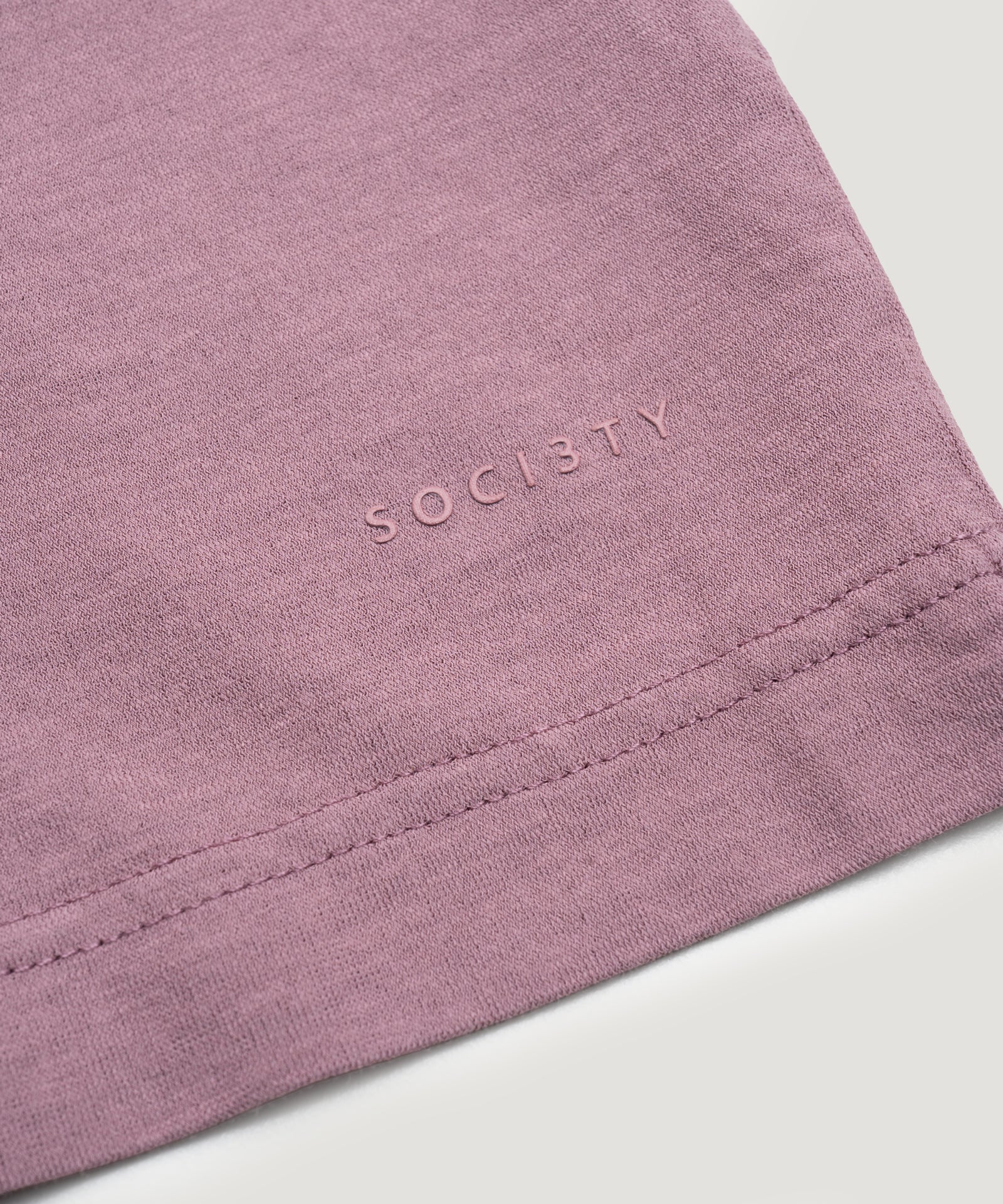 SOCI3TY Limited Fashion Polo Cool Cotton mauve - THE SOCIETY SHOP