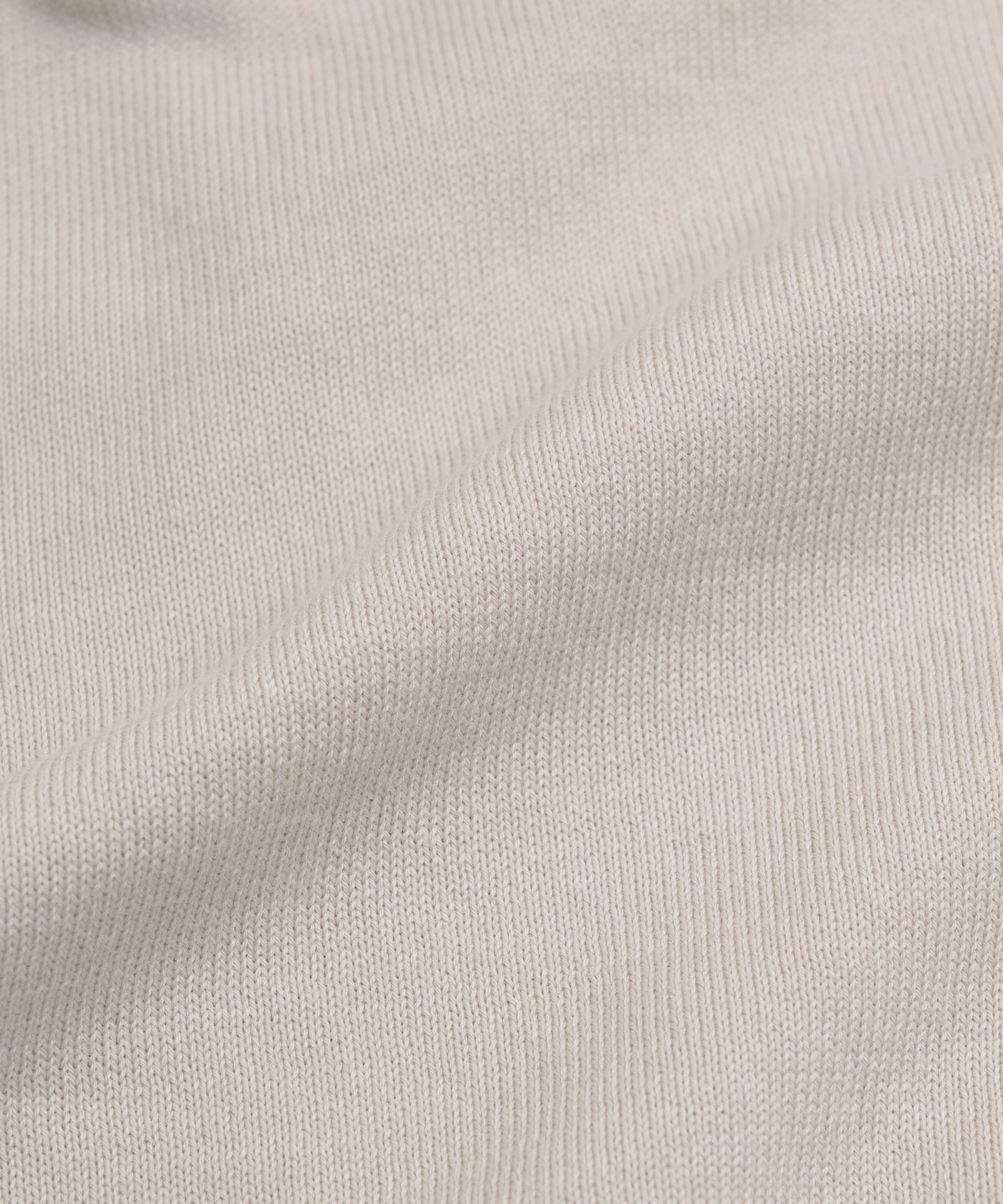 SOCI3TY Limited Fashion Polo fine 4 - ply katoen off - krijt - THE SOCIETY SHOP