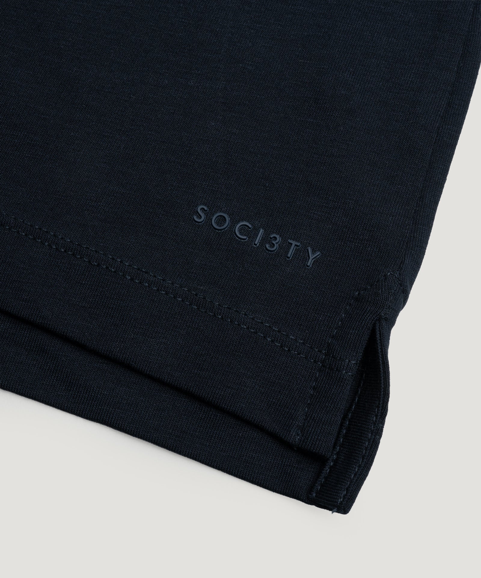 SOCI3TY Luxury Sportswear Polo jersey stretch donkerblauw - THE SOCIETY SHOP