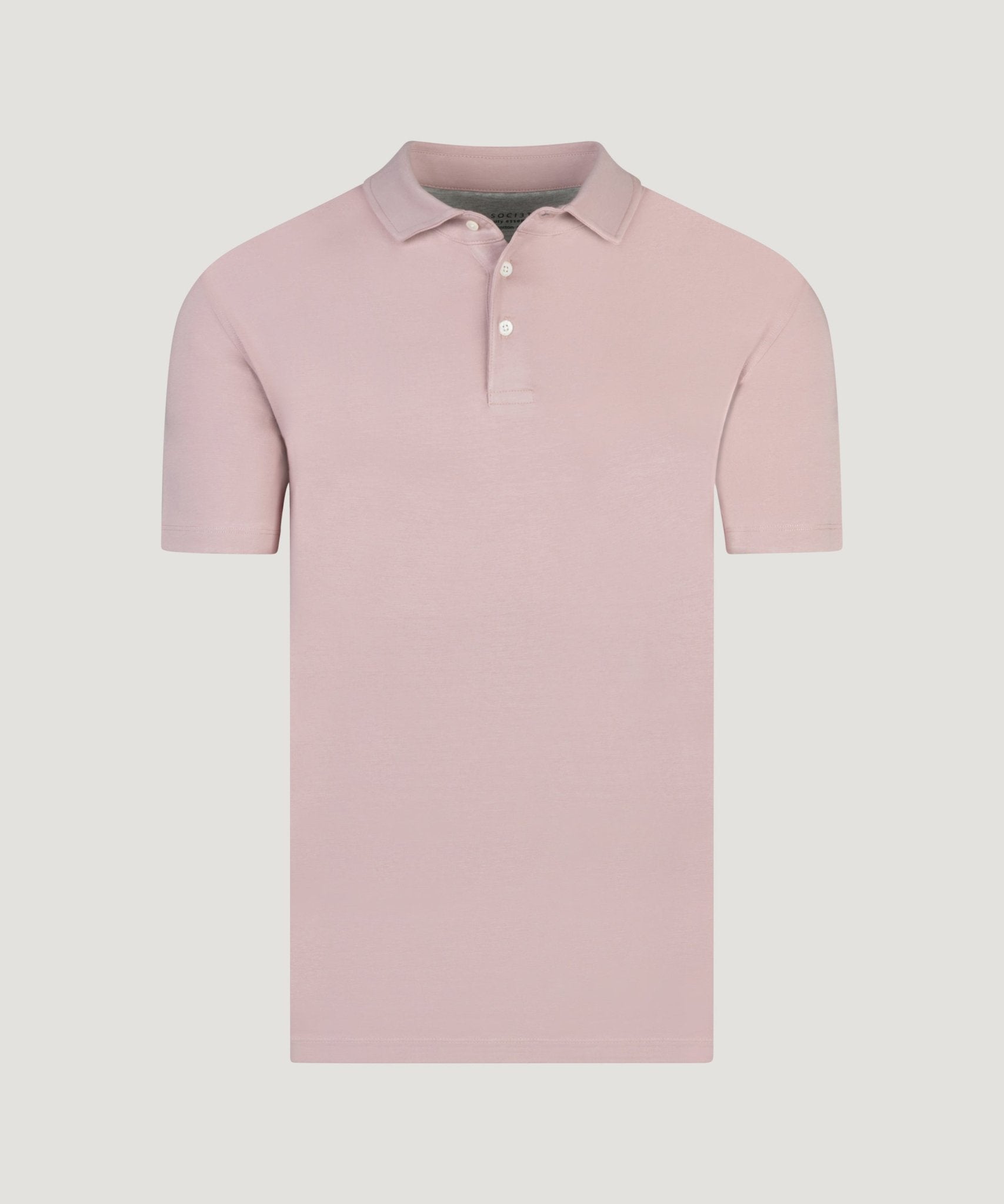 SOCI3TY Luxury Sportswear Polo jersey stretch oudroze - THE SOCIETY SHOP