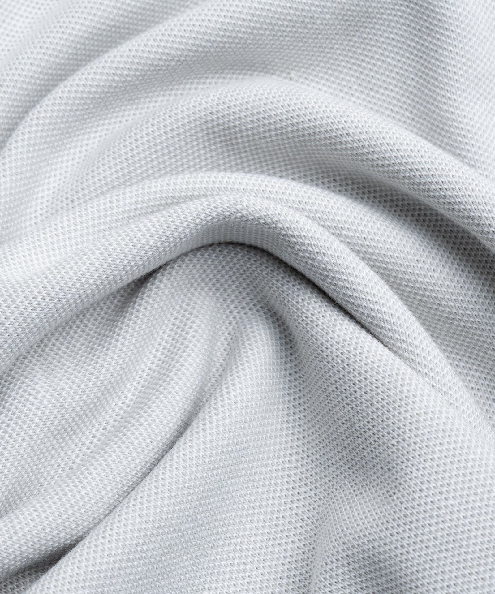SOCI3TY Luxury Sportswear Polo piqué stretch lichtgrijs - THE SOCIETY SHOP