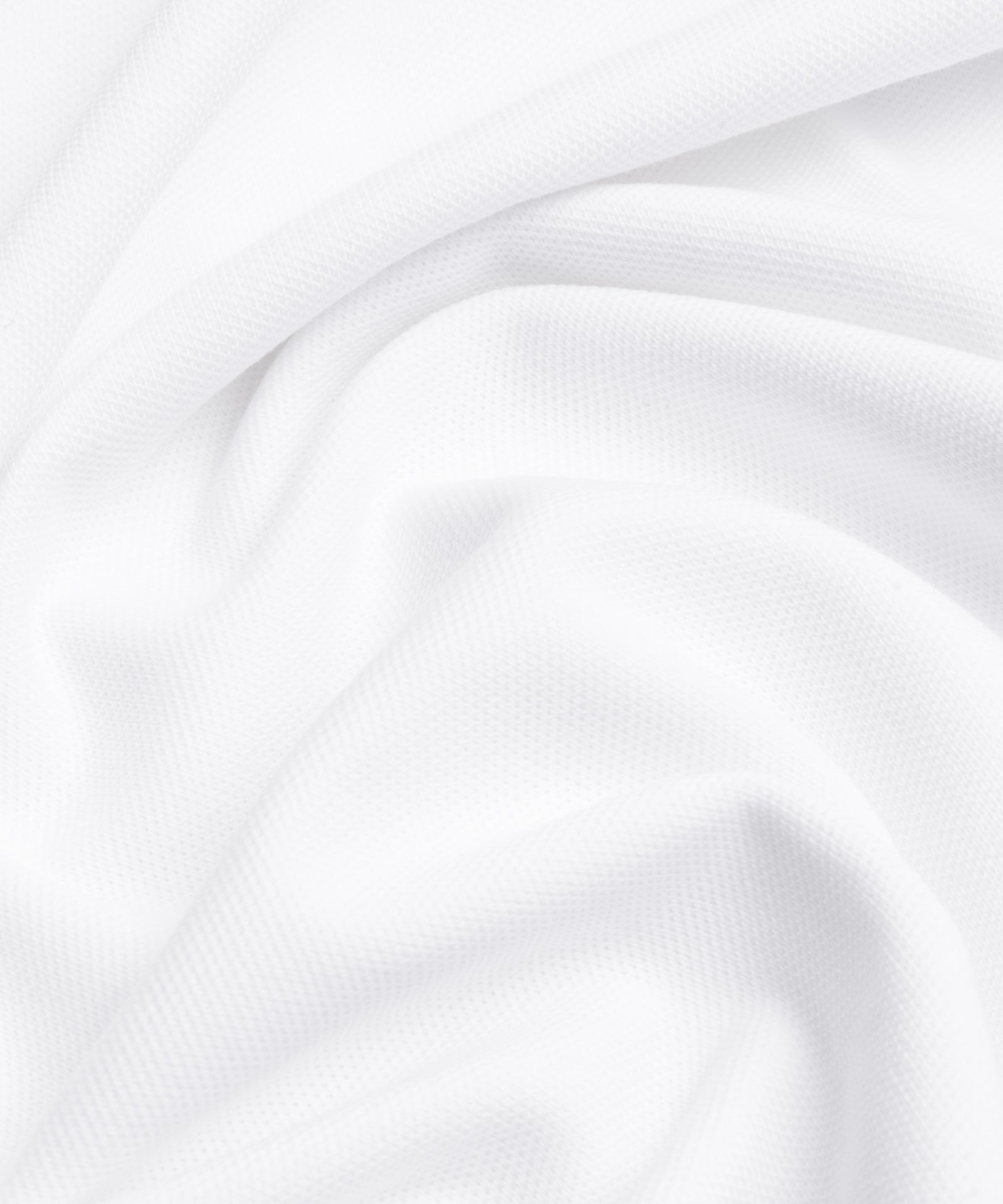 SOCI3TY Luxury Sportswear Polo piqué stretch wit - THE SOCIETY SHOP