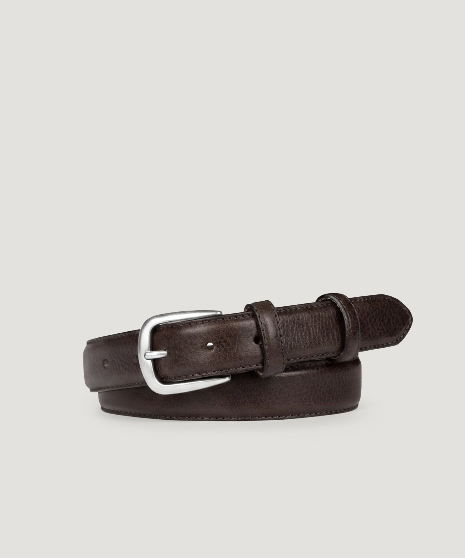 Profuomo Riem full grain rundleer donkerbruin - THE SOCIETY SHOP