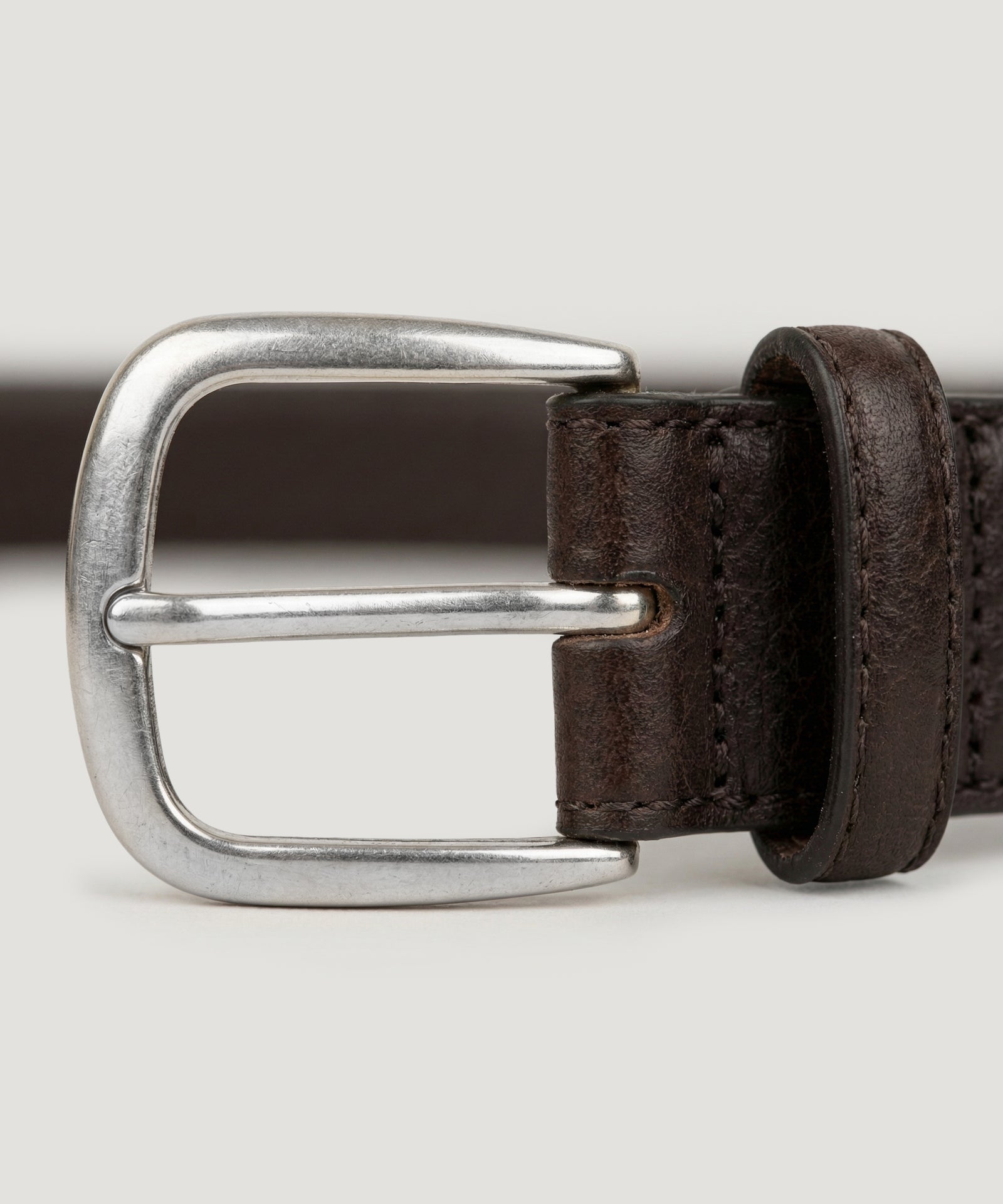 Profuomo Riem full grain rundleer donkerbruin - THE SOCIETY SHOP