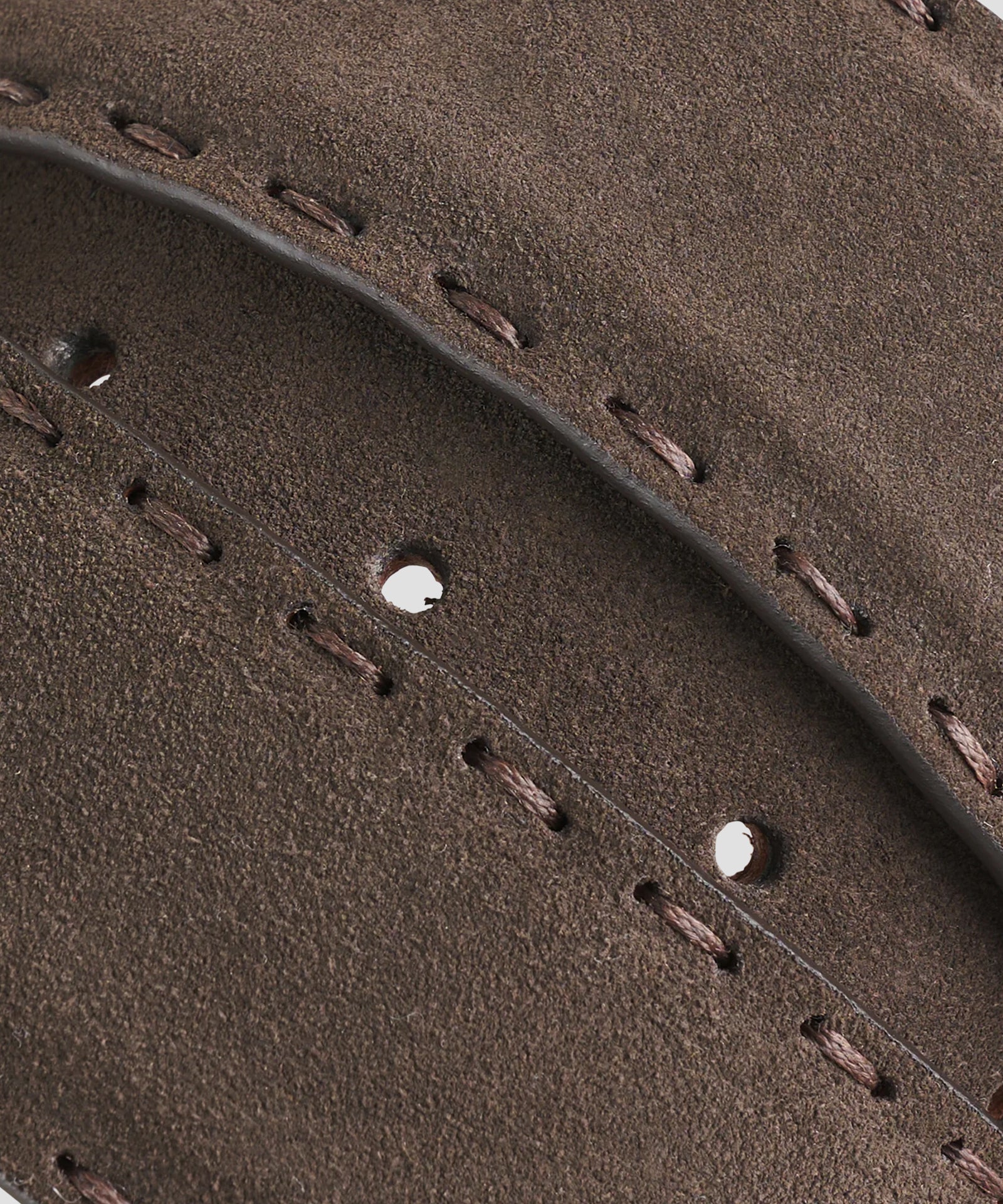 SOCI3TY Riem suède bruin - The Society Shop