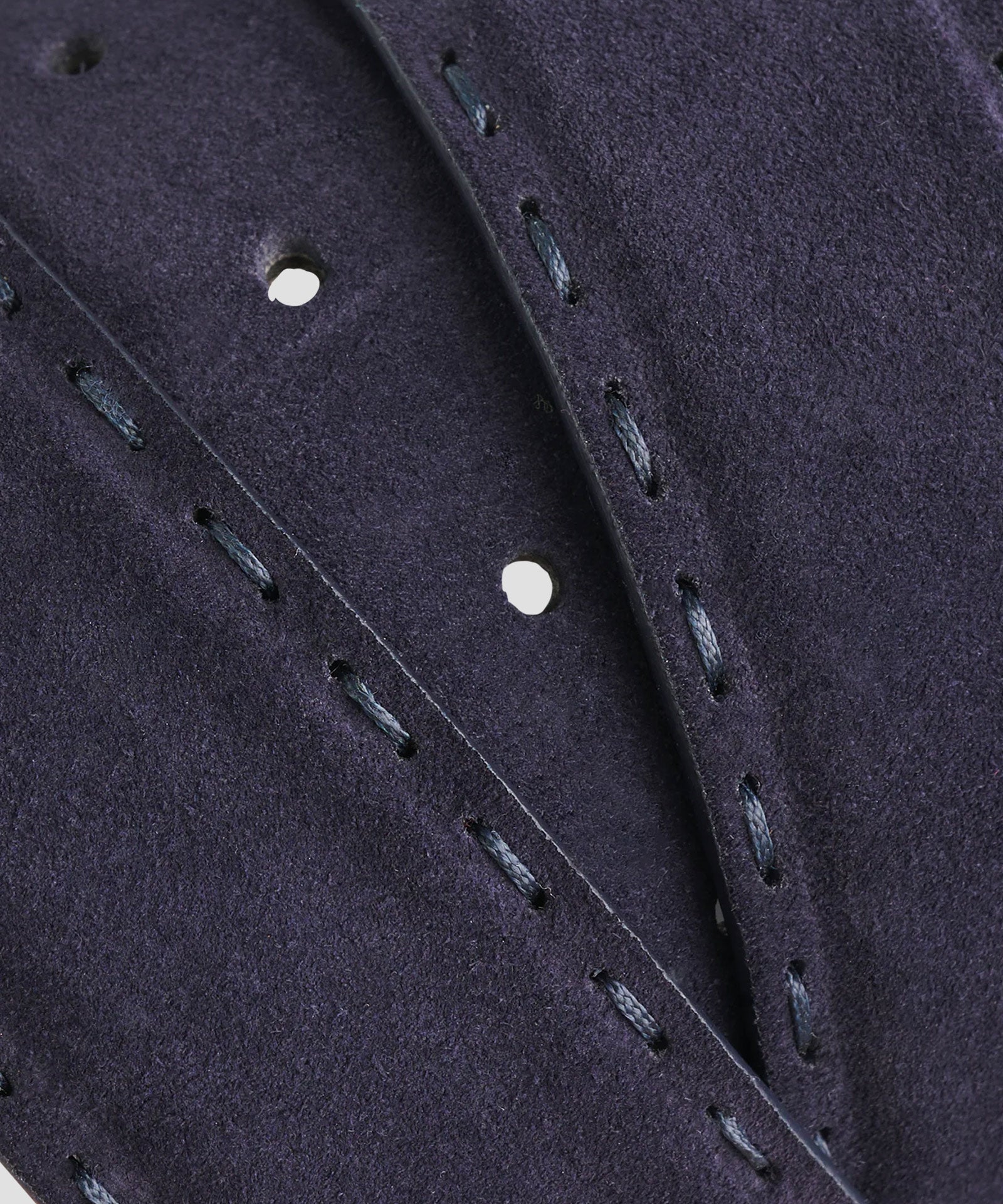 SOCI3TY Riem suède donkerblauw - The Society Shop