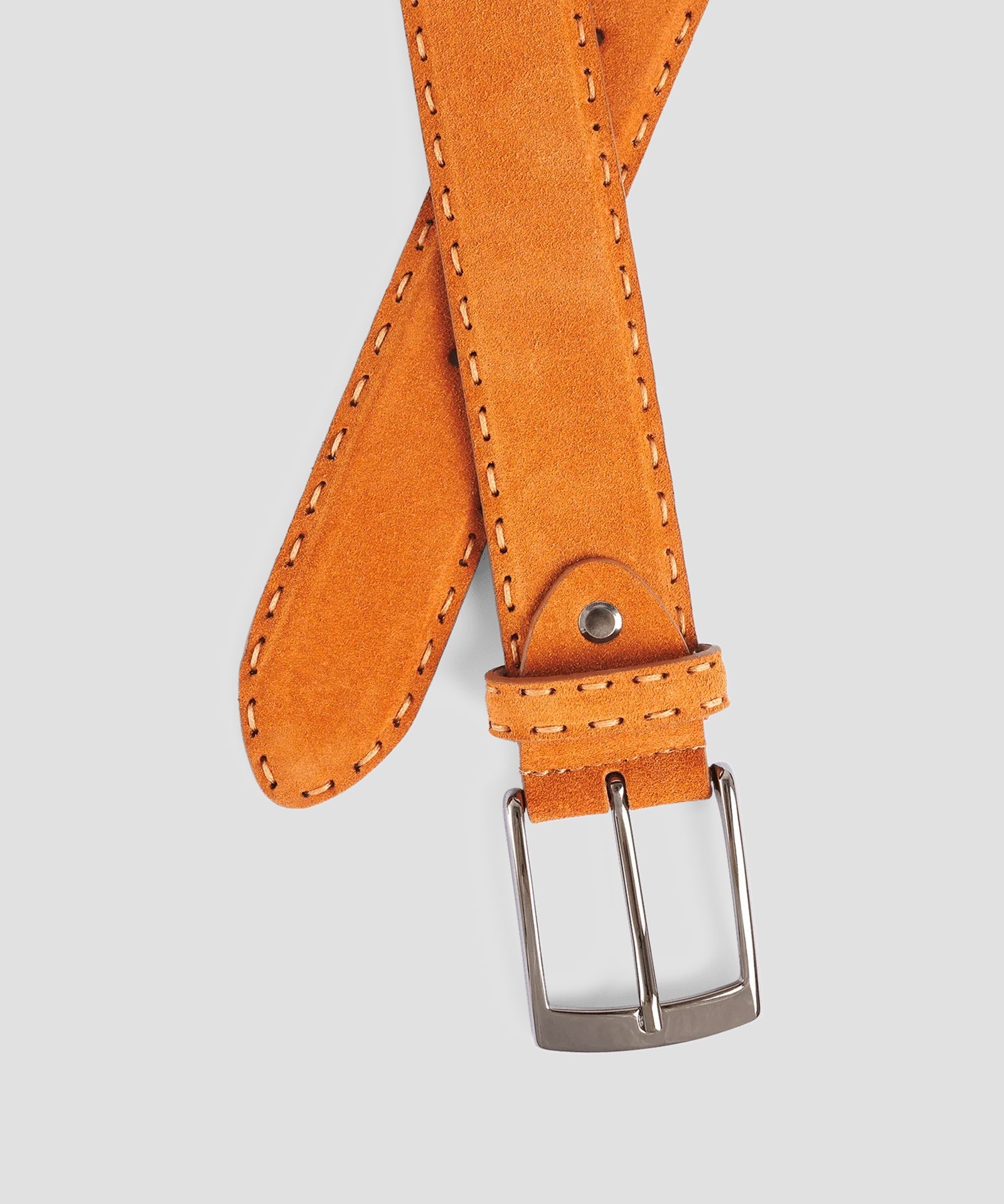 SOCI3TY Riem suède oranje - The Society Shop