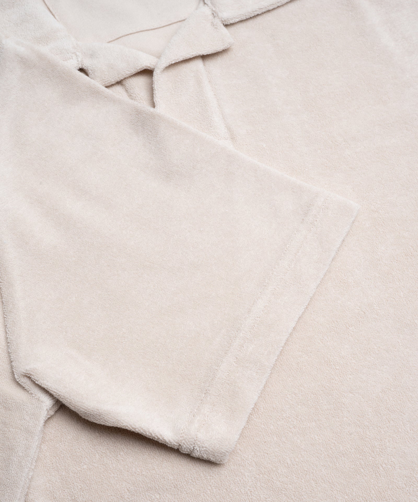 SOCI3TY Limited Fashion Riva polo katoen French terry beige - THE SOCIETY SHOP