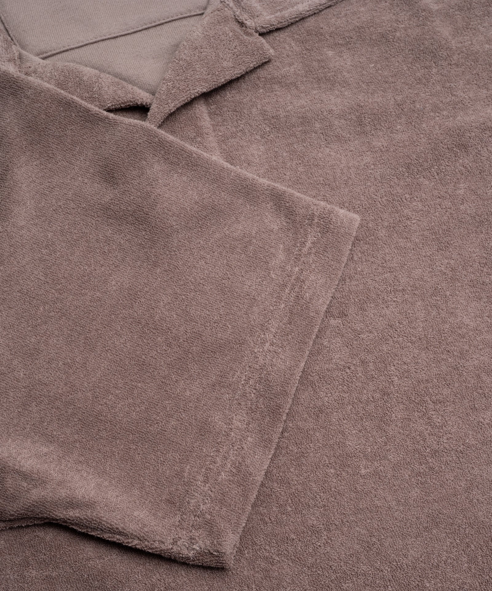 SOCI3TY Limited Fashion Riva polo katoen French terry bruin - THE SOCIETY SHOP