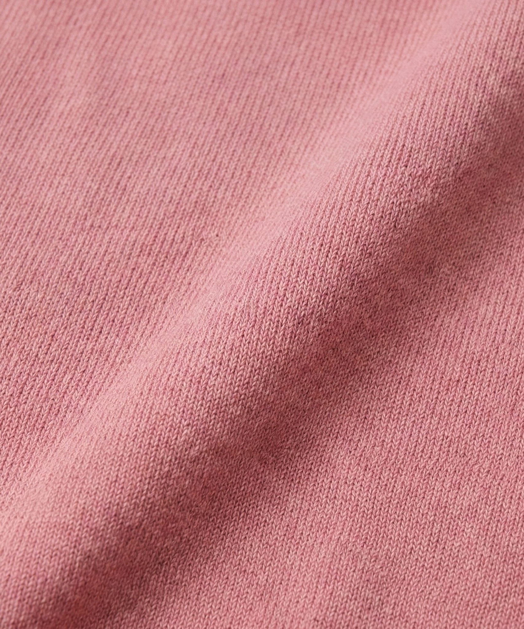 RRD Round knit trui garment dyed roze - THE SOCIETY SHOP