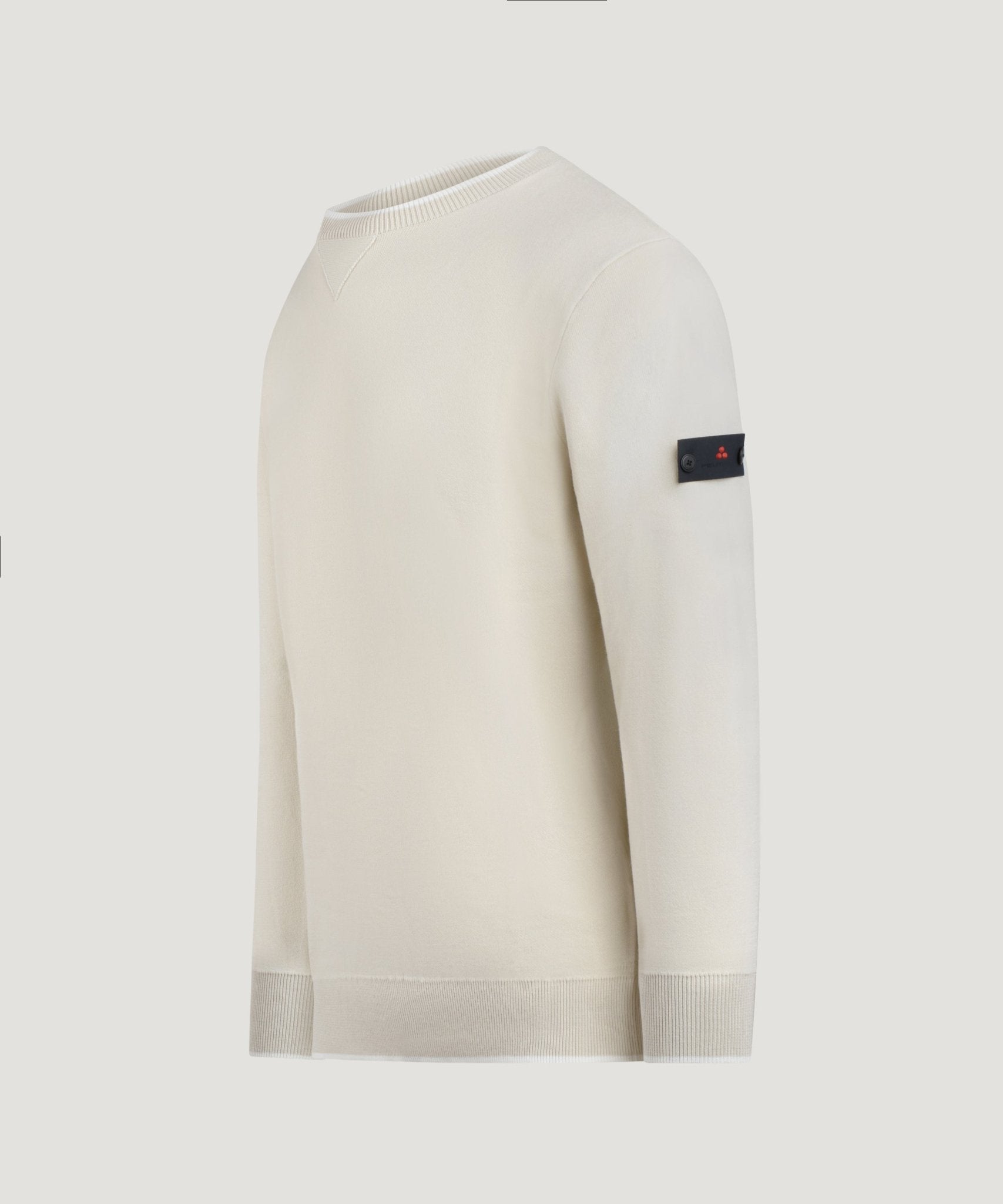 Peuterey Rubjerg crewneck trui off - white - THE SOCIETY SHOP