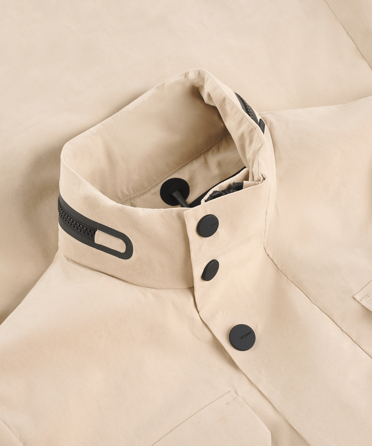 Roberto Ricci Design Safari jacket polyester lichtbeige - The Society Shop