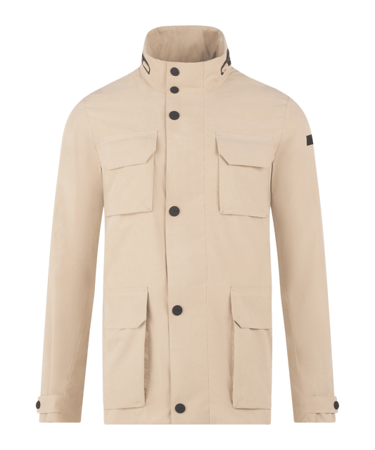 Roberto Ricci Design Safari jacket polyester lichtbeige - The Society Shop