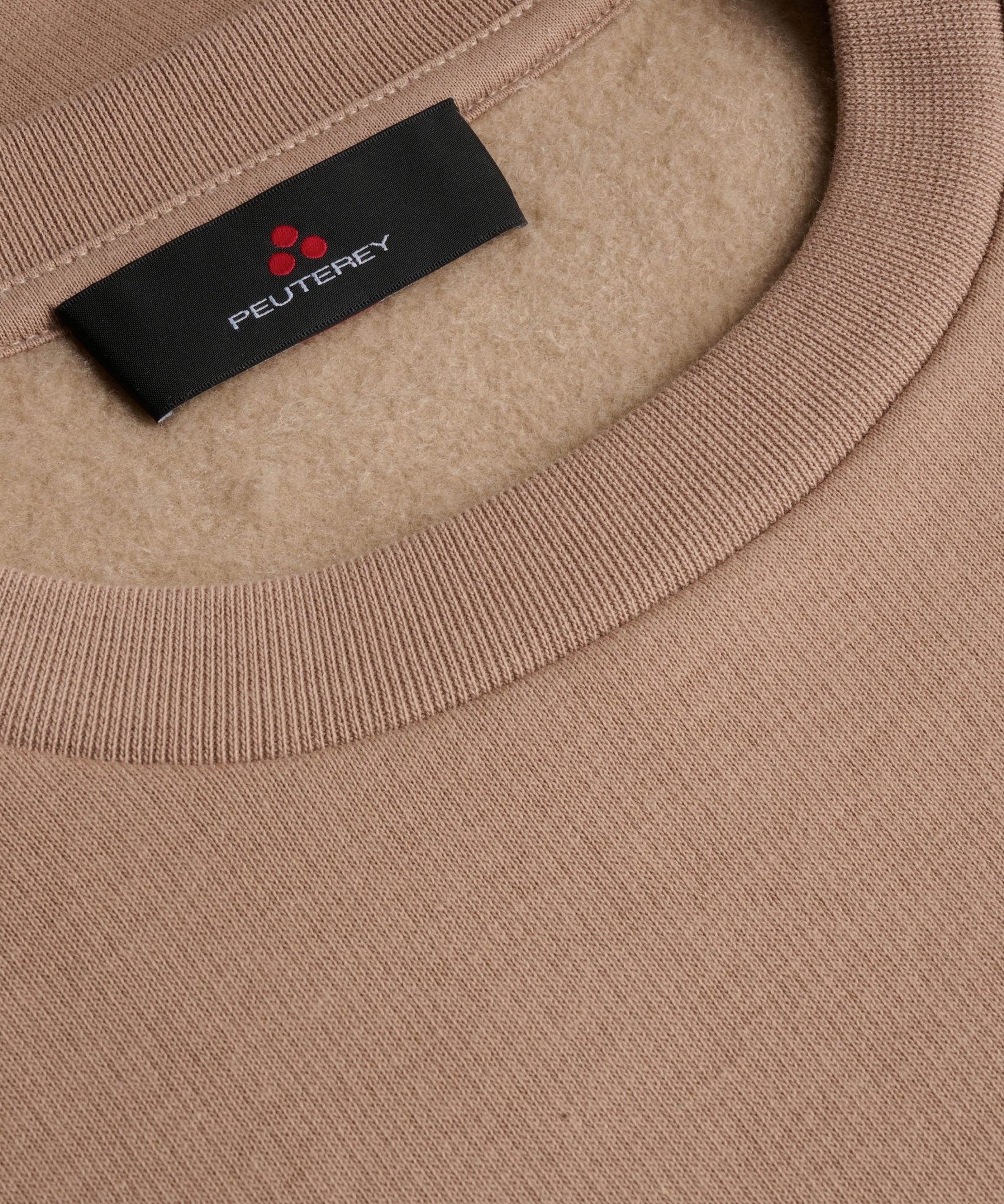 Peuterey Saidor B sweater katoen beige - THE SOCIETY SHOP