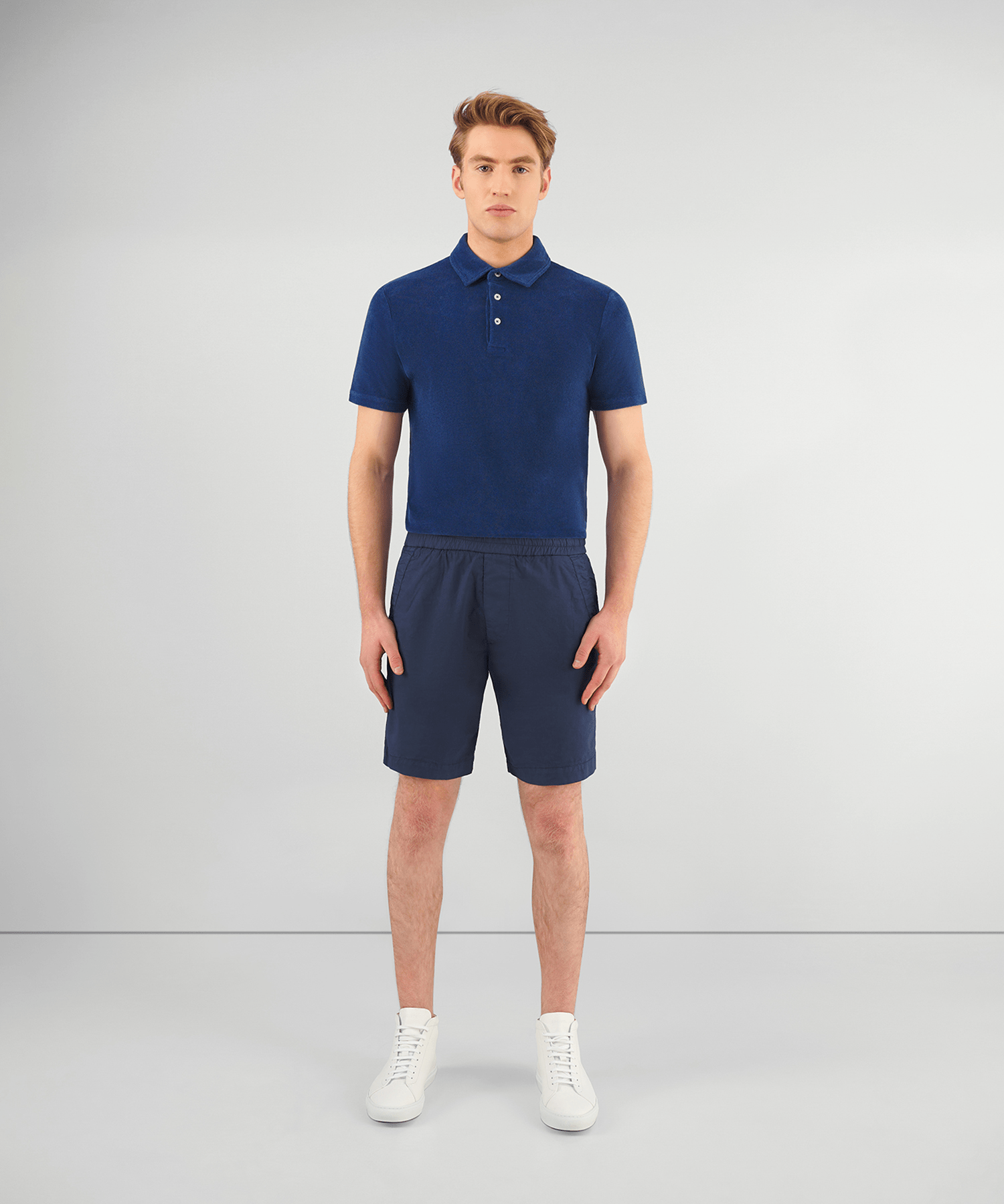 Mason's Short katoen blauw - The Society Shop
