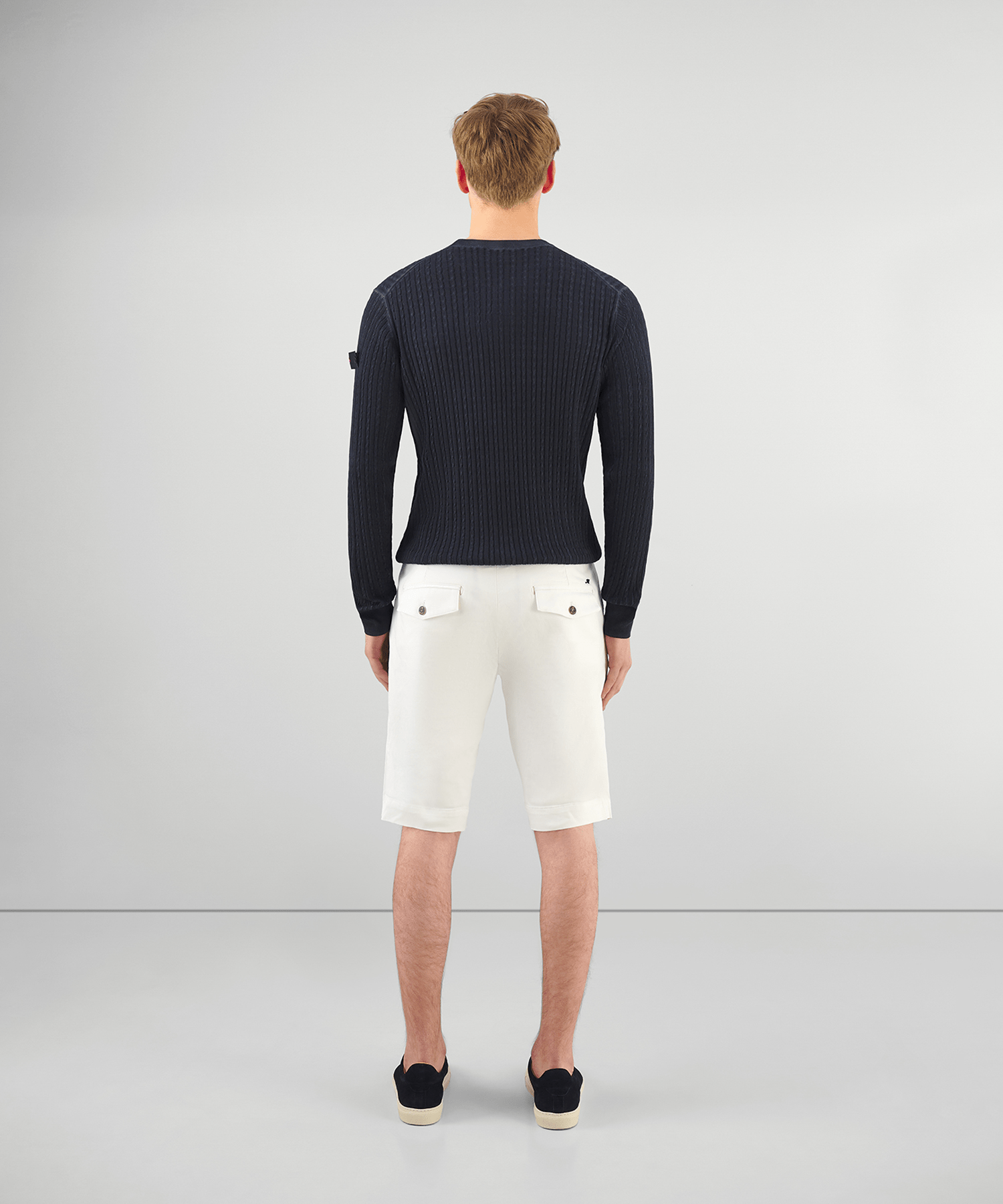Mason's Short katoen wit - The Society Shop