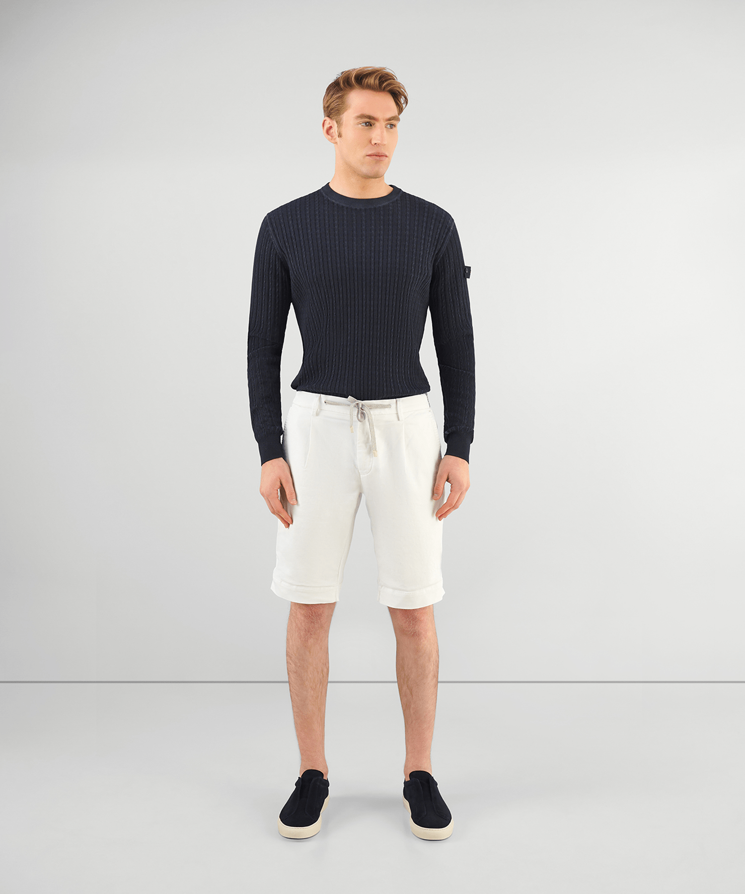 Mason's Short katoen wit - The Society Shop