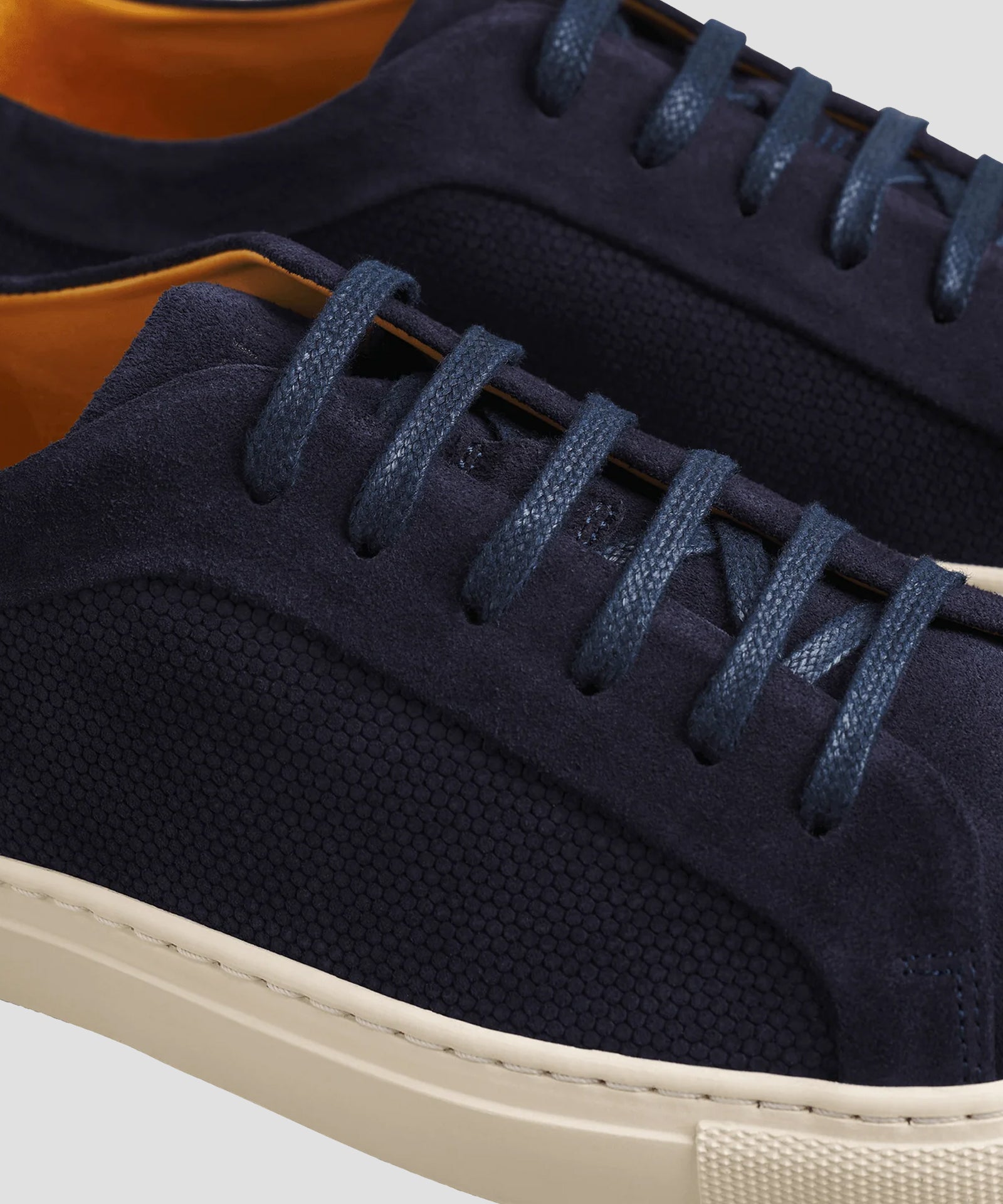 SOCI3TY Sneaker suède donkerblauw - The Society Shop