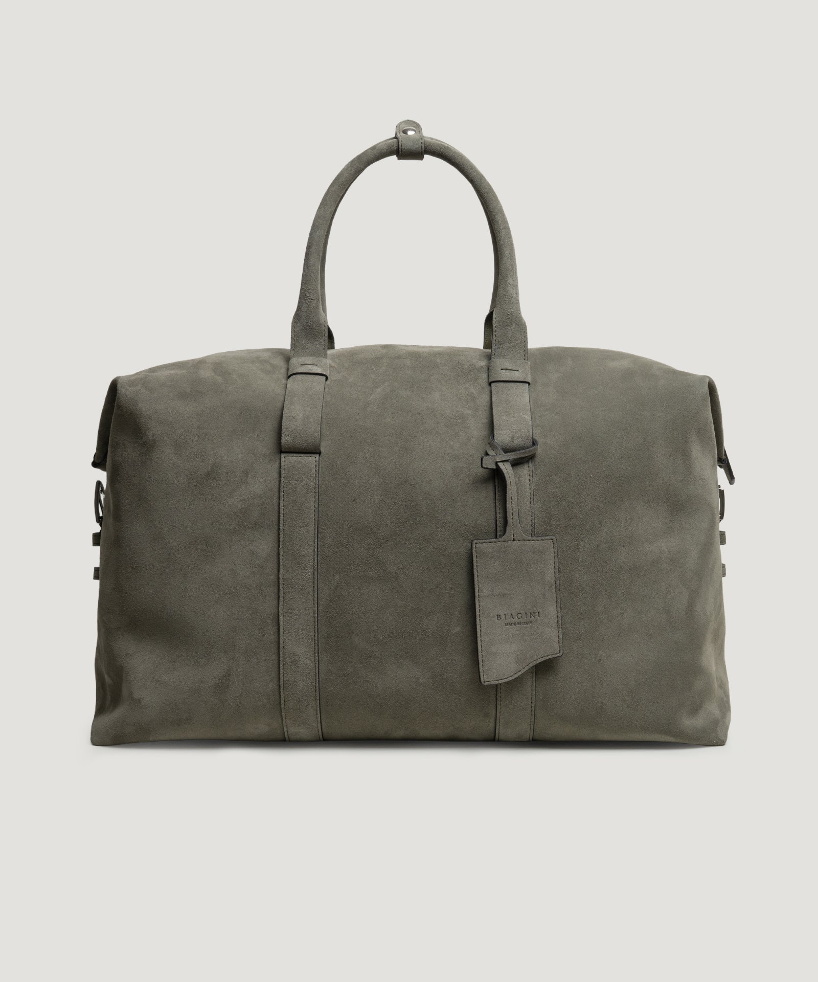 SOCI3TY Limited Fashion Soft weekender bag suède olijfgroen - THE SOCIETY SHOP