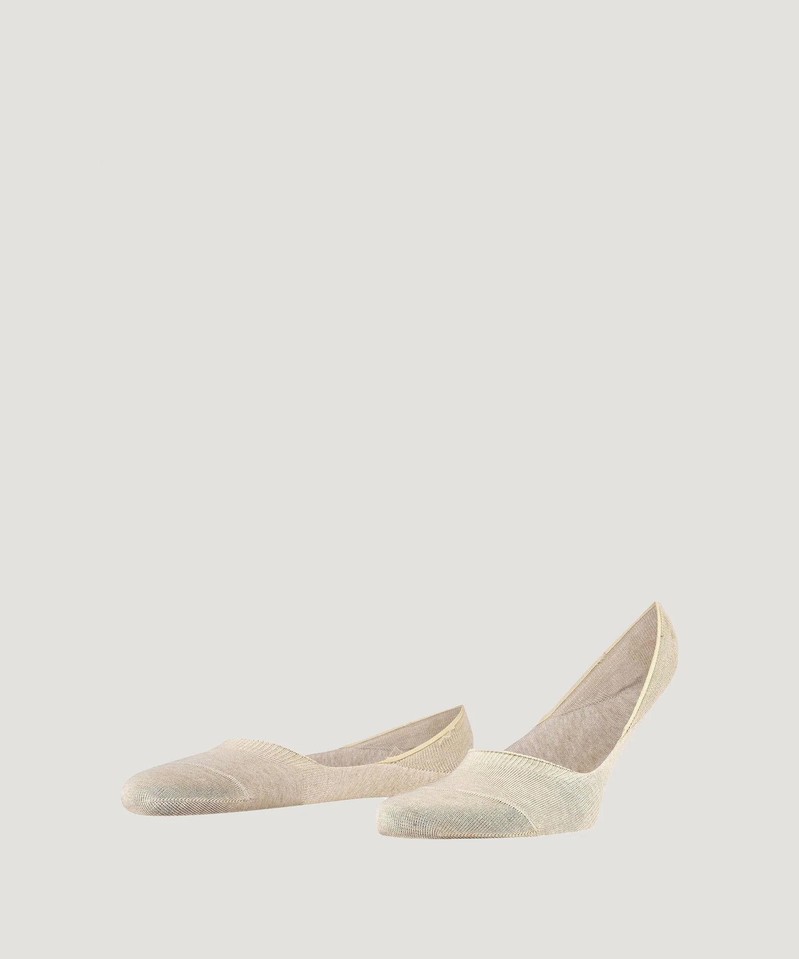 Falke Step footies sokken katoen beige - The Society Shop