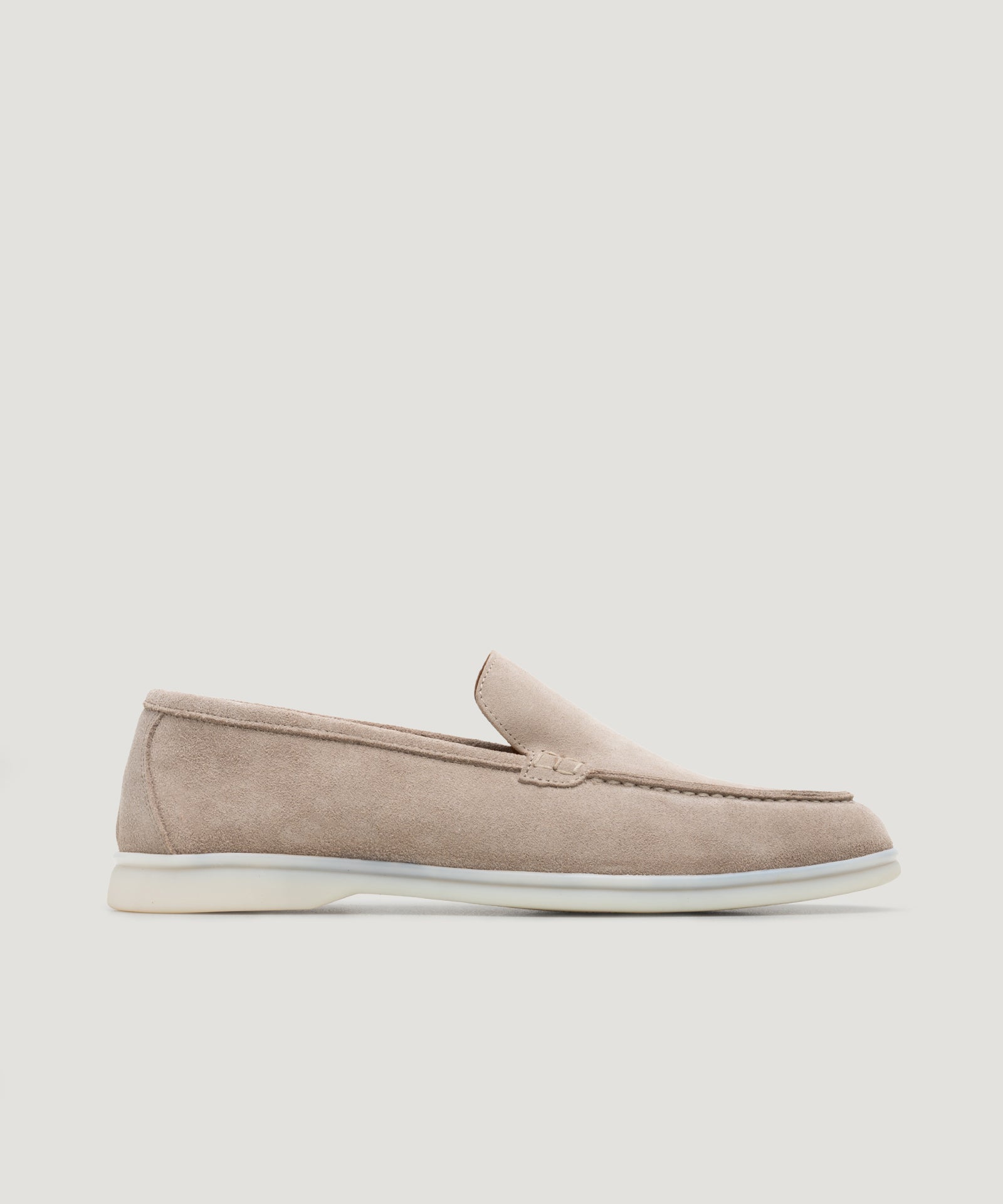 SOCI3TY Limited Fashion Summer Loafer suède beige - THE SOCIETY SHOP