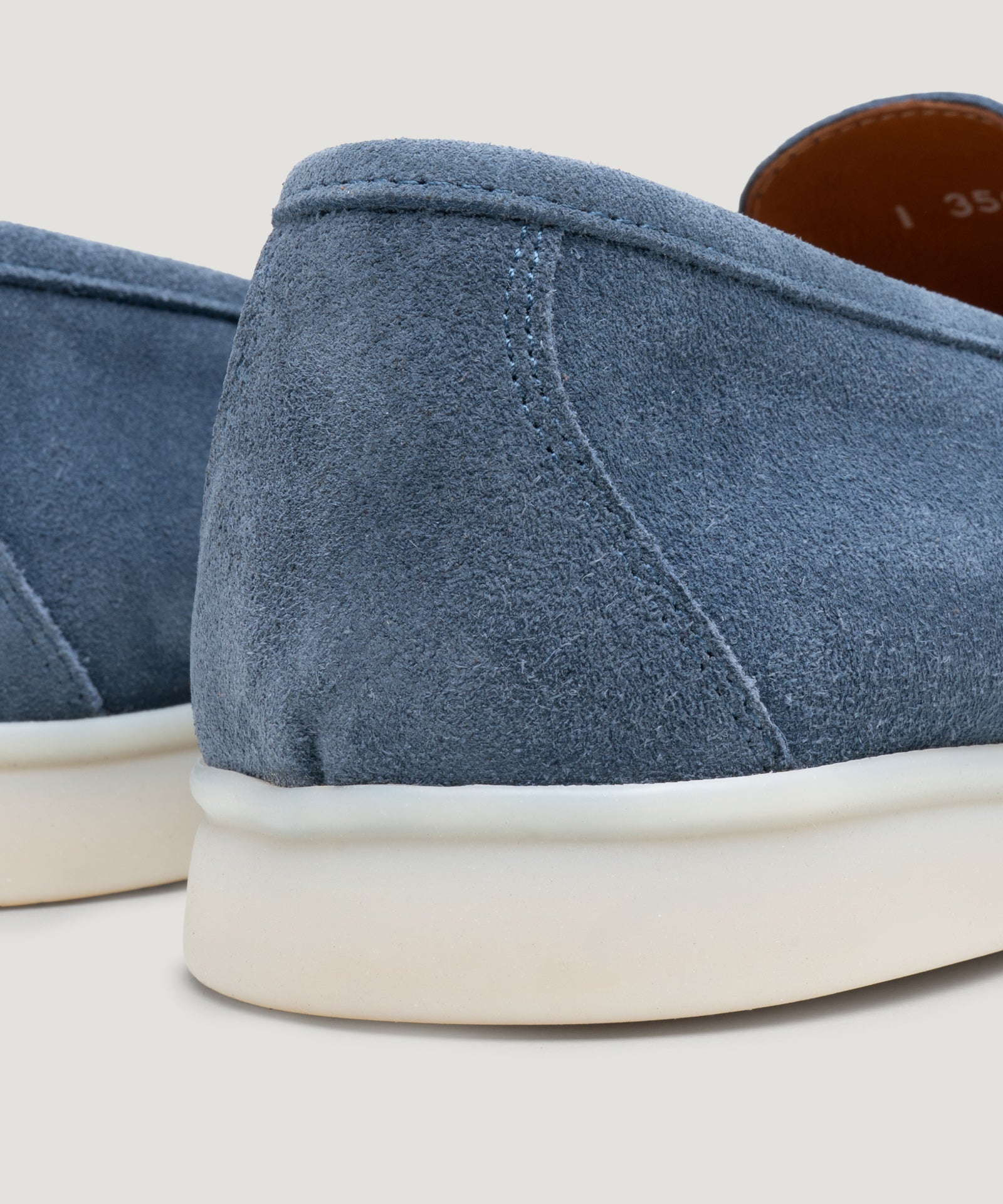SOCI3TY Limited Fashion Summer Loafer suède denimblauw - THE SOCIETY SHOP