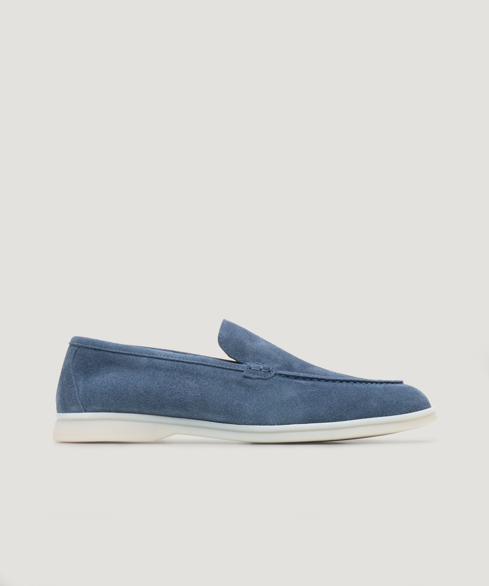 SOCI3TY Limited Fashion Summer Loafer suède denimblauw - THE SOCIETY SHOP