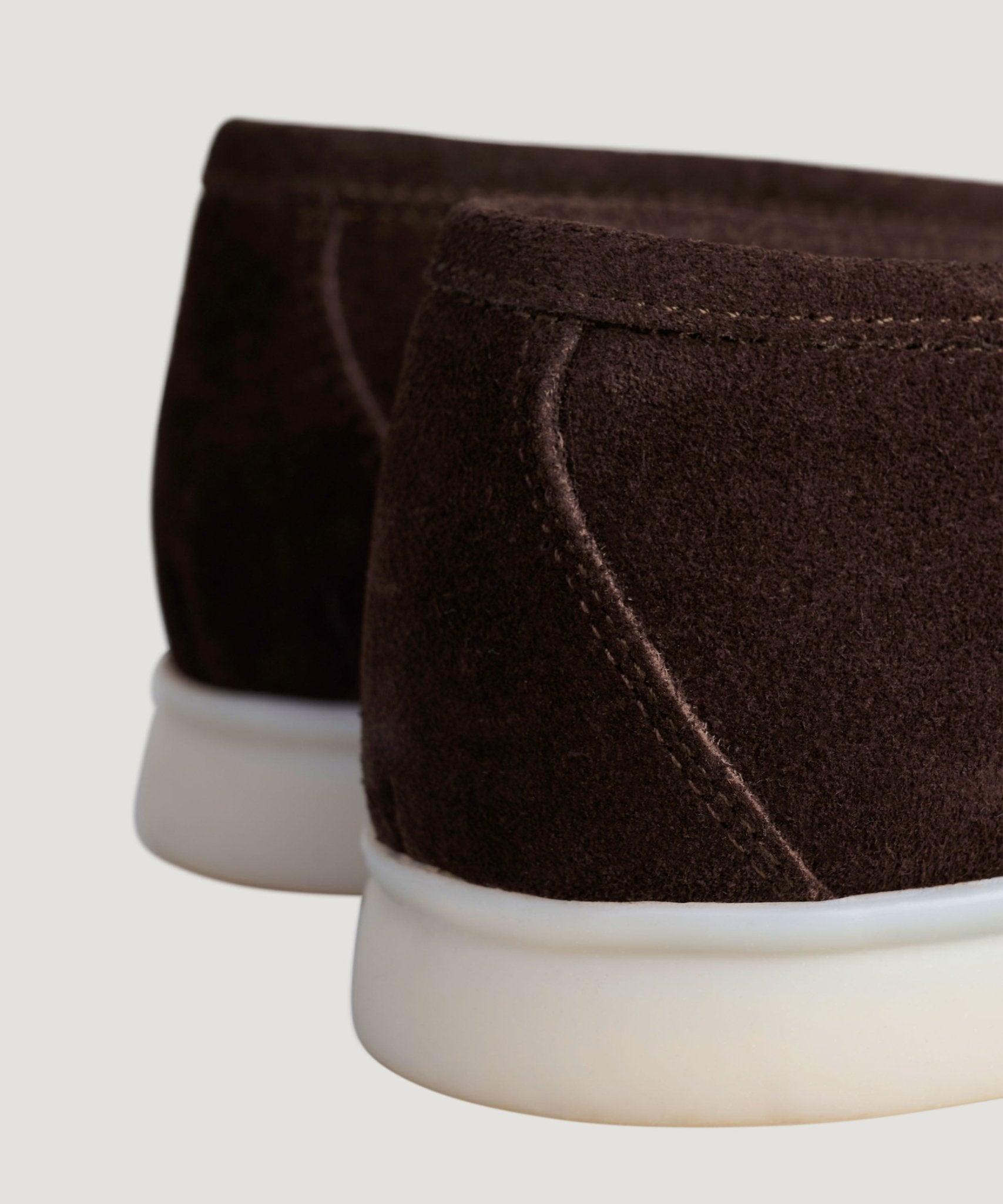 SOCI3TY Summer Loafer suède donkerbruin - The Society Shop
