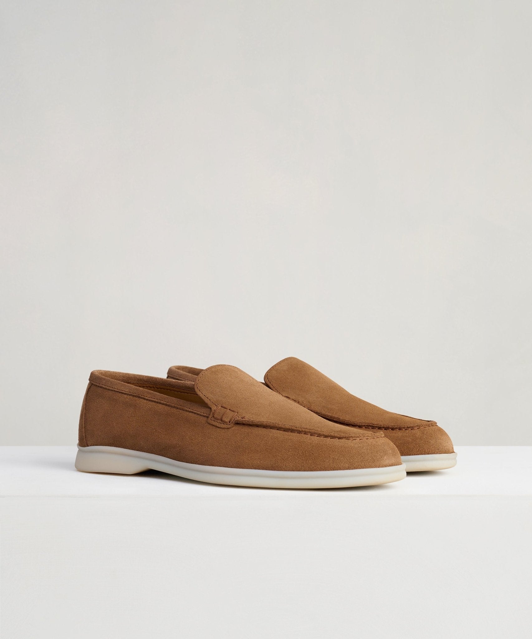 SOCI3TY Summer Loafer suède lichtbruin - The Society Shop