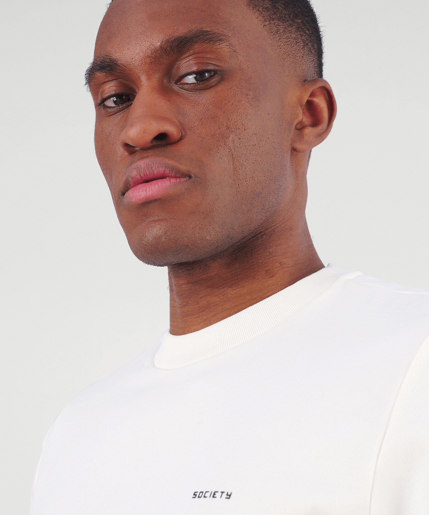 SOCI3TY Sweater wit katoen - The Society Shop