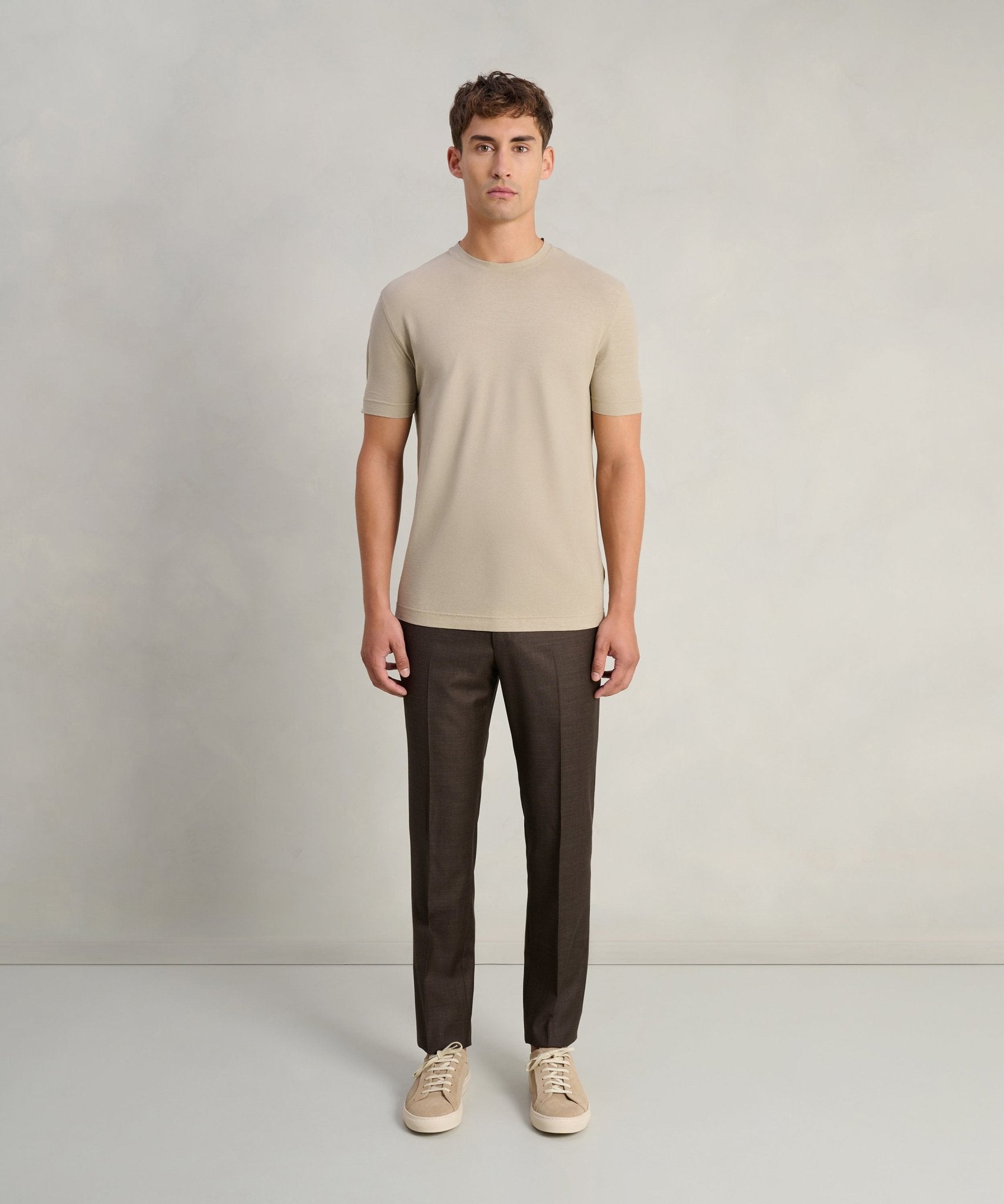 SOCI3TY T-shirt Cool Cotton beige - THE SOCIETY SHOP