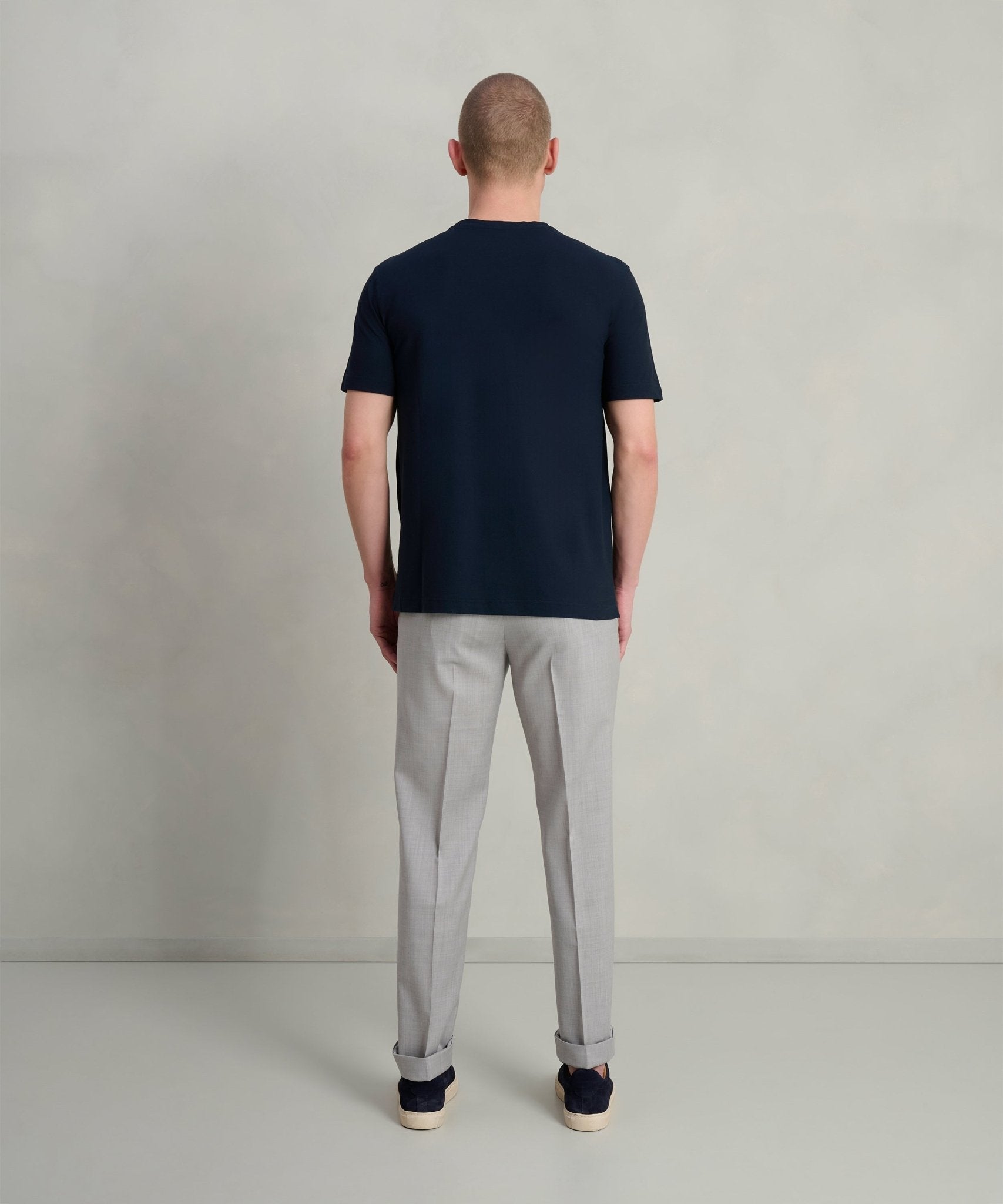 SOCI3TY T-shirt Cool Cotton donkerblauw - THE SOCIETY SHOP