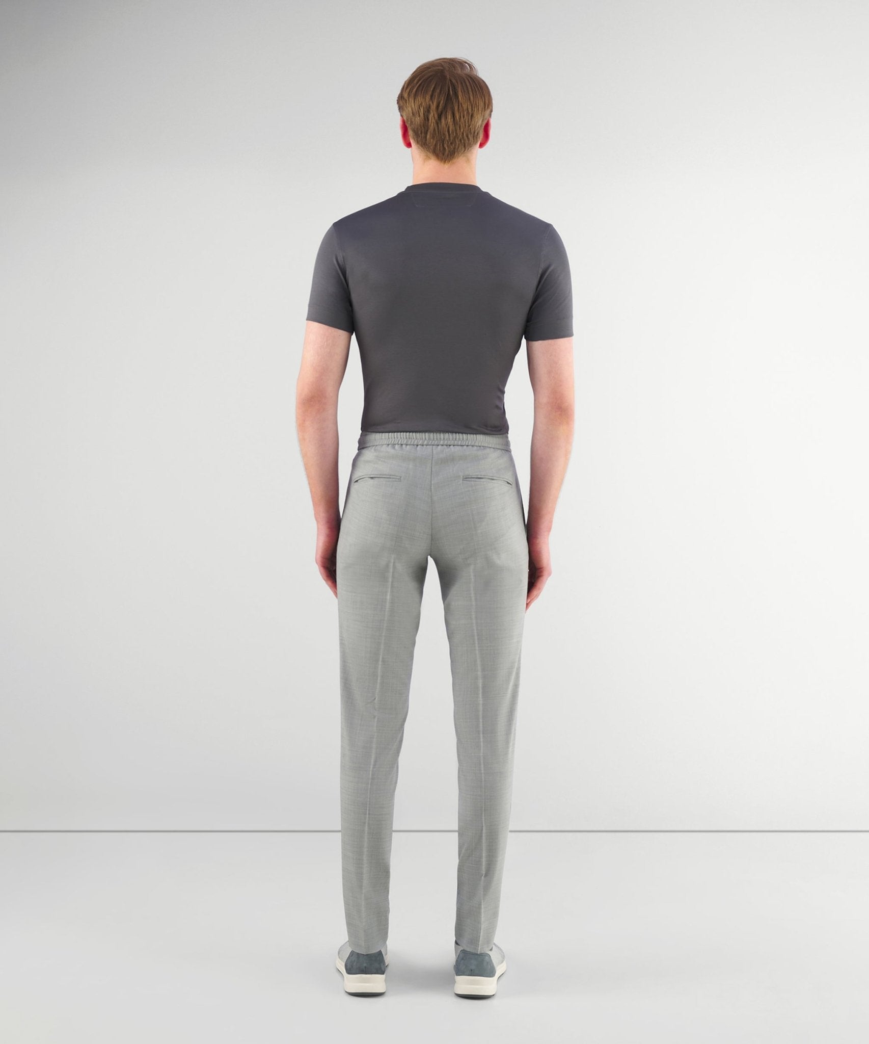 SOCI3TY T-shirt cool cotton donkergrijs - The Society Shop