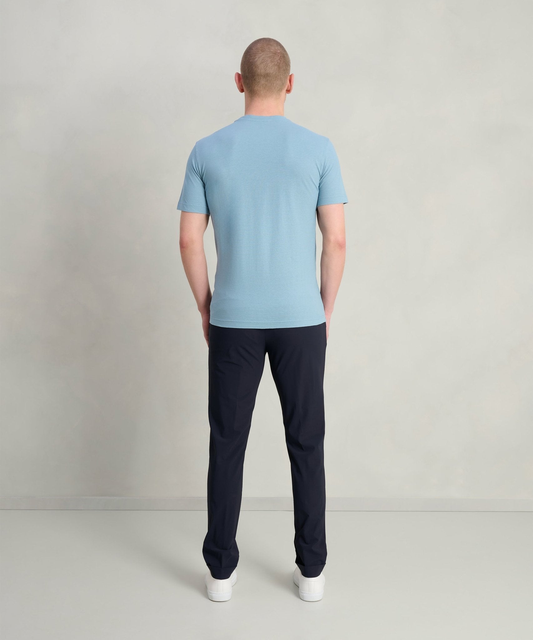 SOCI3TY T-shirt Cool Cotton lichtblauw - THE SOCIETY SHOP