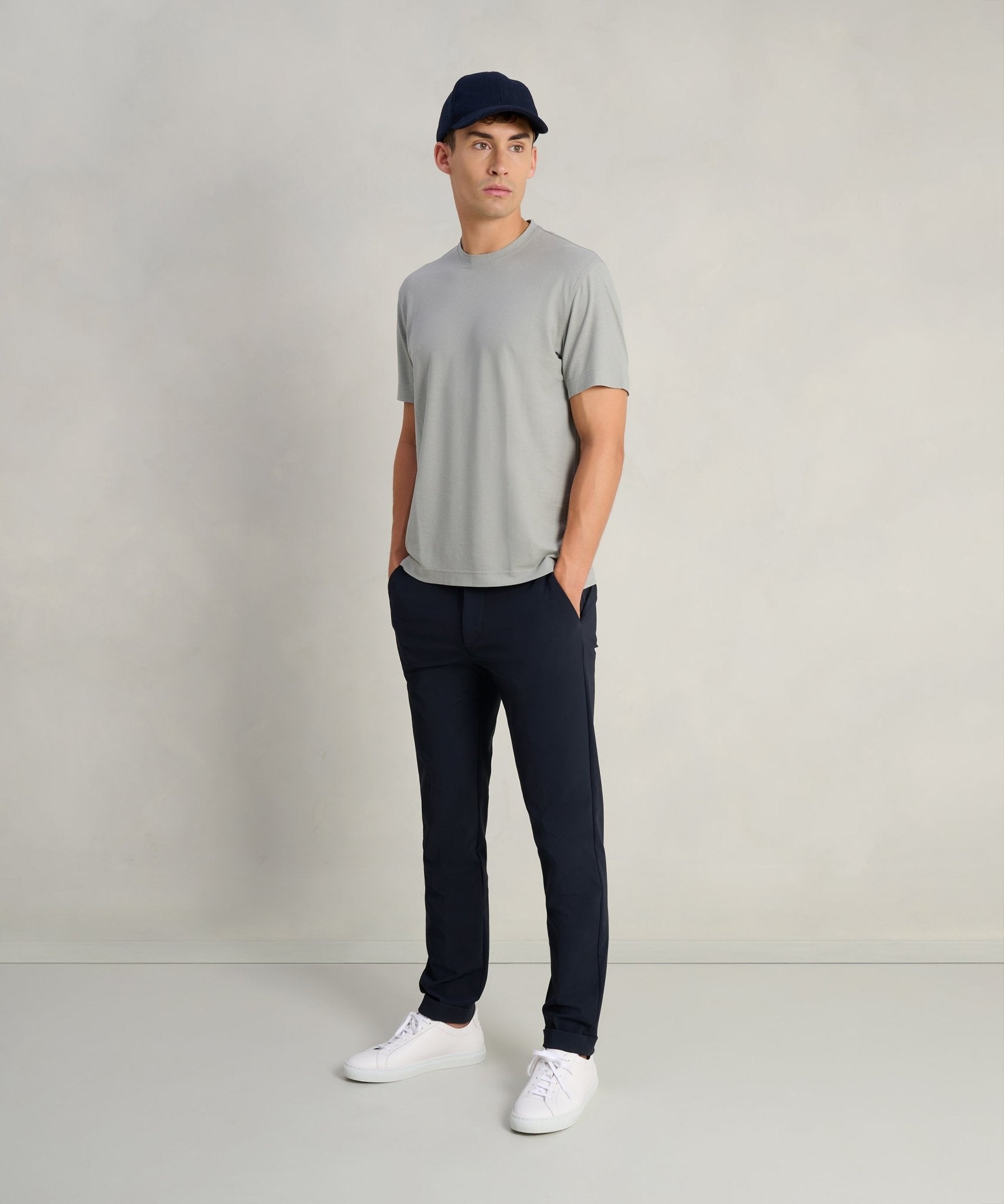 SOCI3TY Limited T-shirt Cool Cotton lichtgrijs - THE SOCIETY SHOP