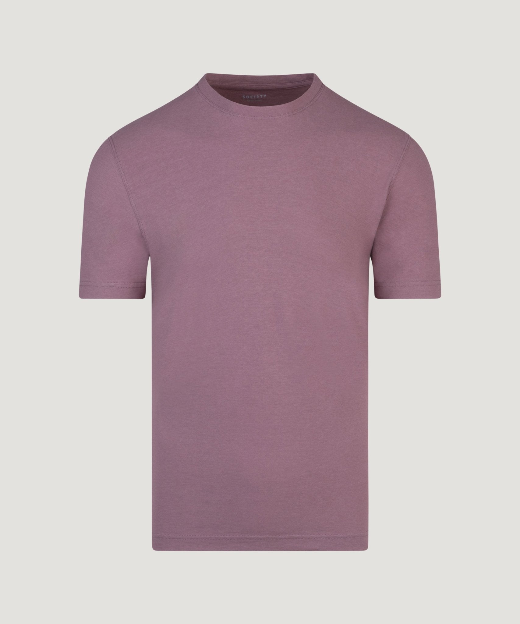 SOCI3TY Limited Fashion T-shirt Cool Cotton mauve - THE SOCIETY SHOP