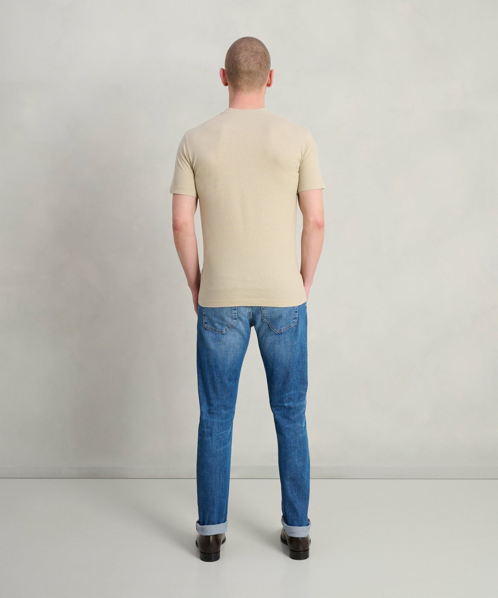 SOCI3TY T-shirt Cool Cotton zand - THE SOCIETY SHOP