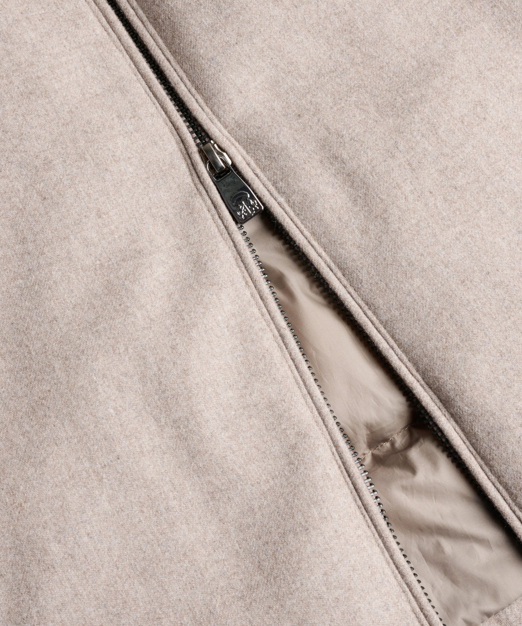 Corneliani Technical jacket kasjmiermix beige - THE SOCIETY SHOP