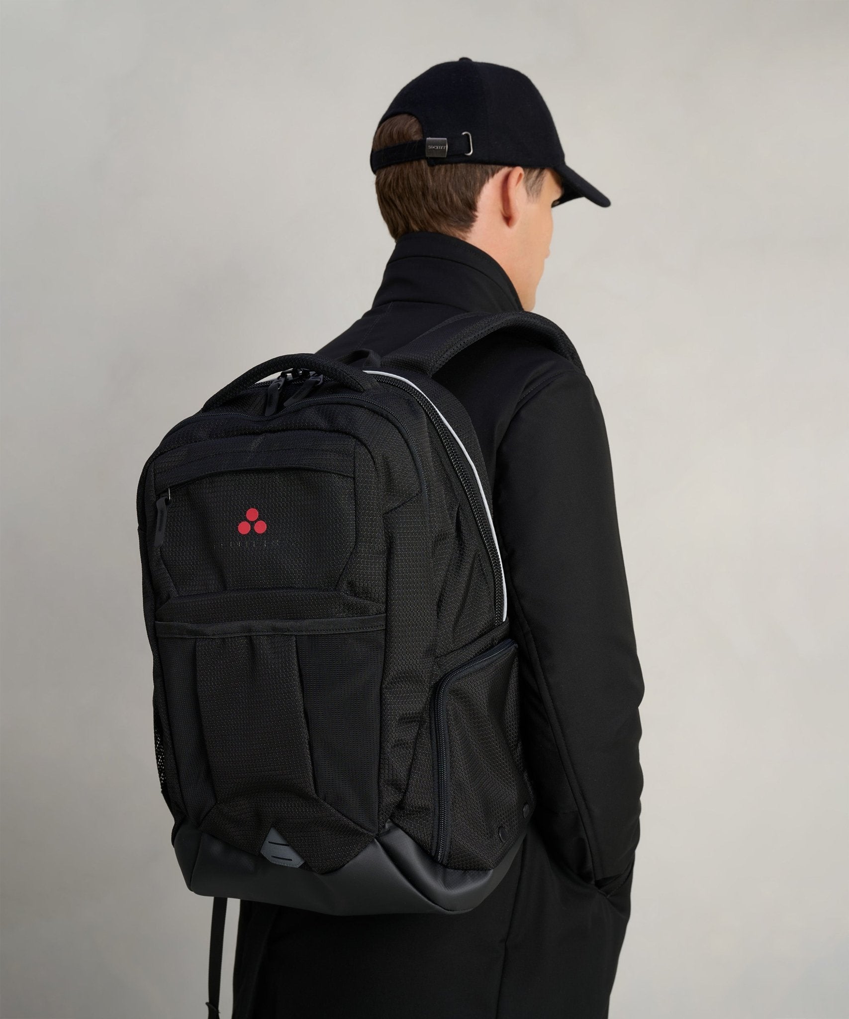 Peuterey Teno Technical Backpack zwart - THE SOCIETY SHOP