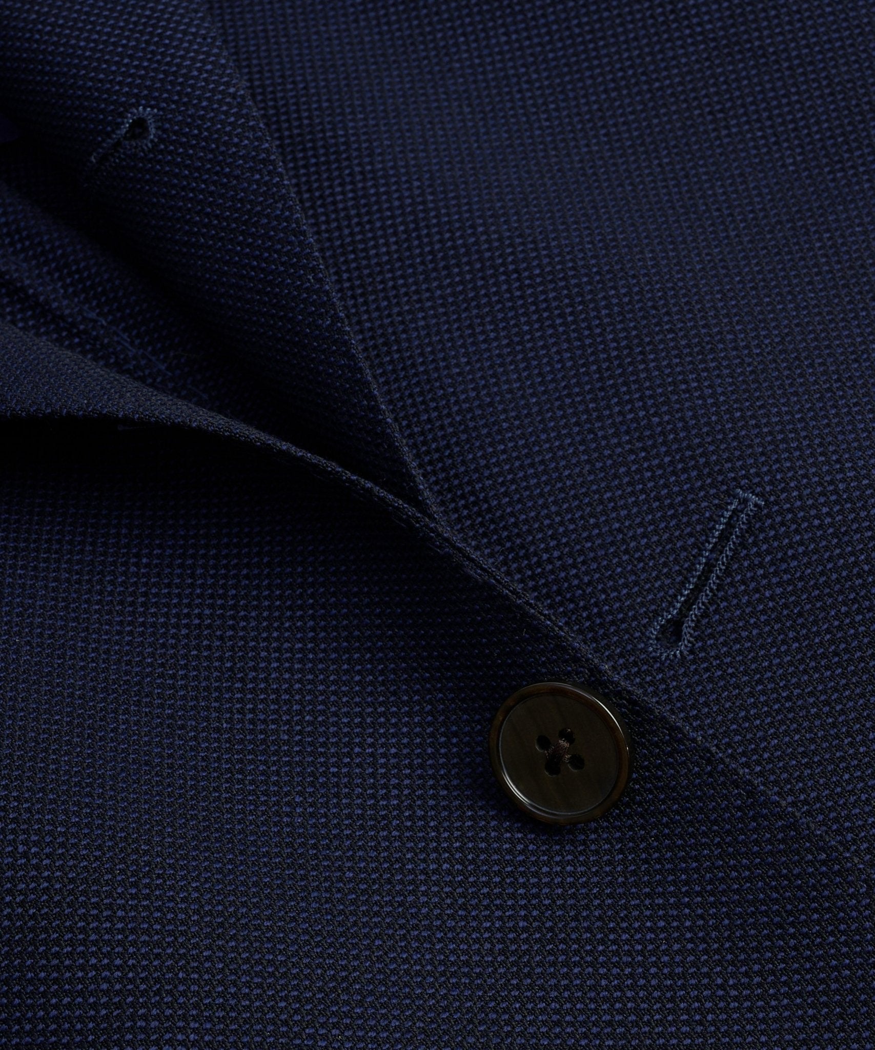 SOCI3TY Limited The Blazer merinowol stretch donkerblauw (Flexo by Reda) - THE SOCIETY SHOP