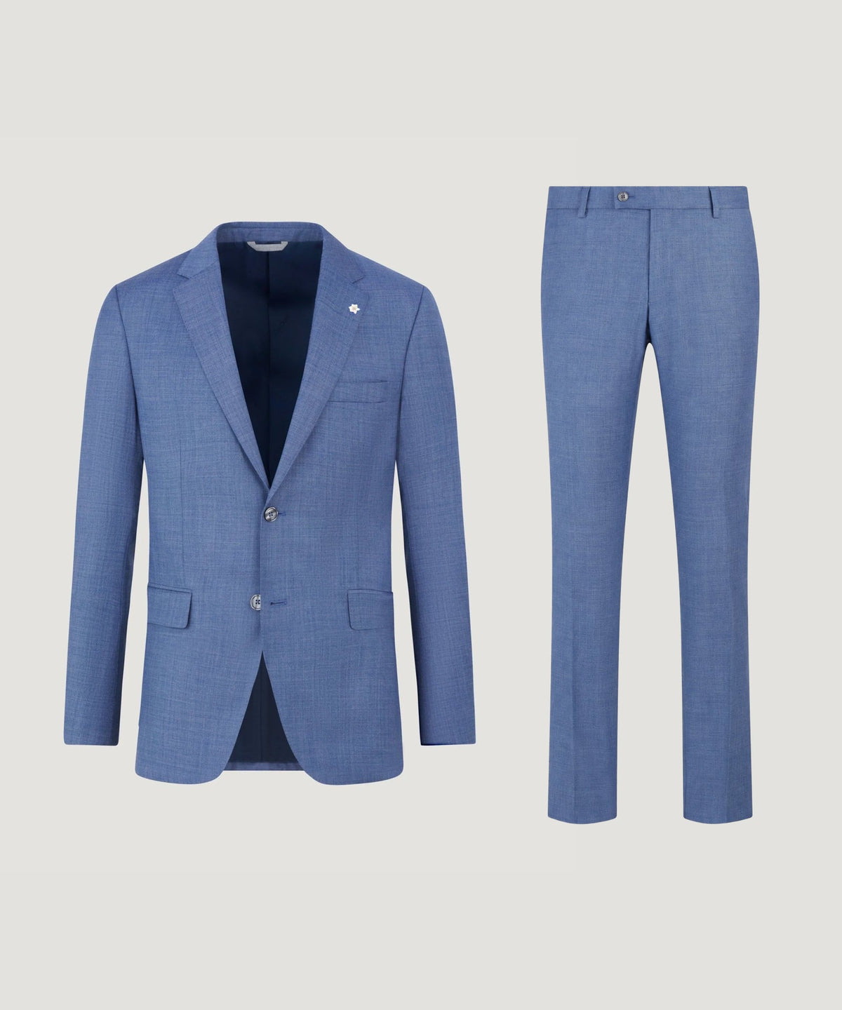 SOCI3TY Limited Fashion The Business Editions pak S110's sharkskin wol lichtblauw - THE SOCIETY SHOP