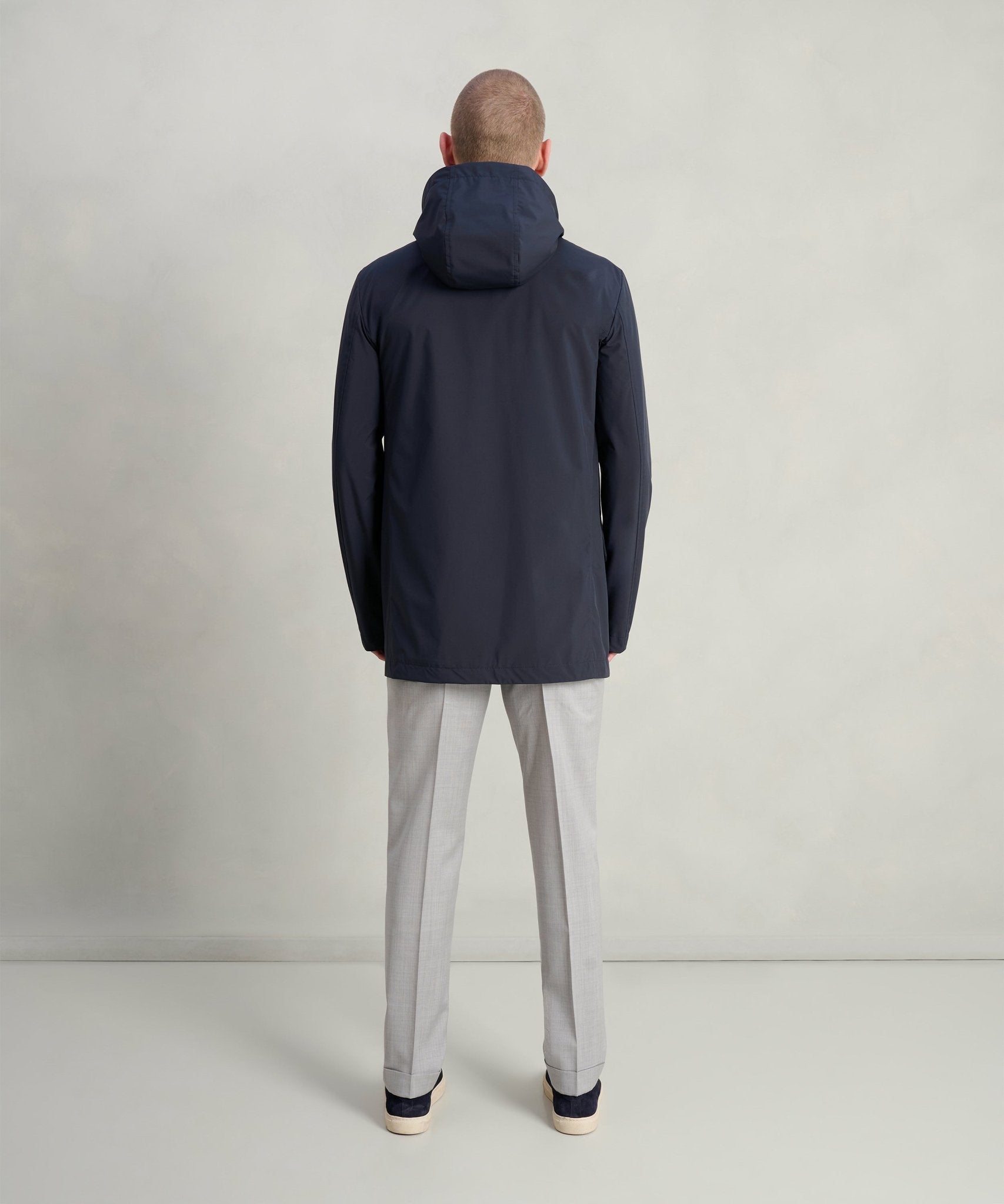 SOCI3TY The Parka donkerblauw - THE SOCIETY SHOP