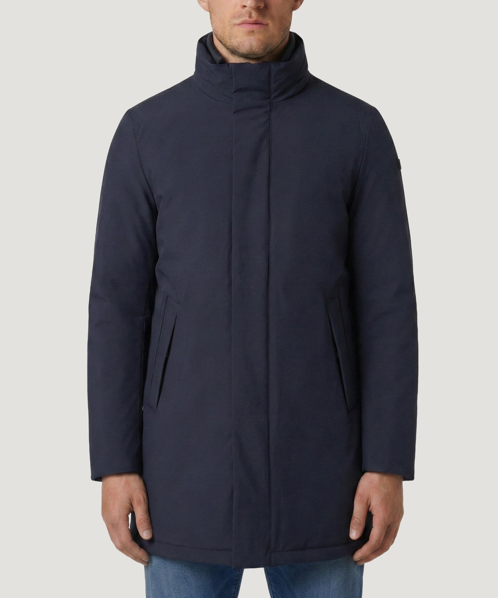 SOCI3TY The Tech Parka+ donkerblauw - THE SOCIETY SHOP