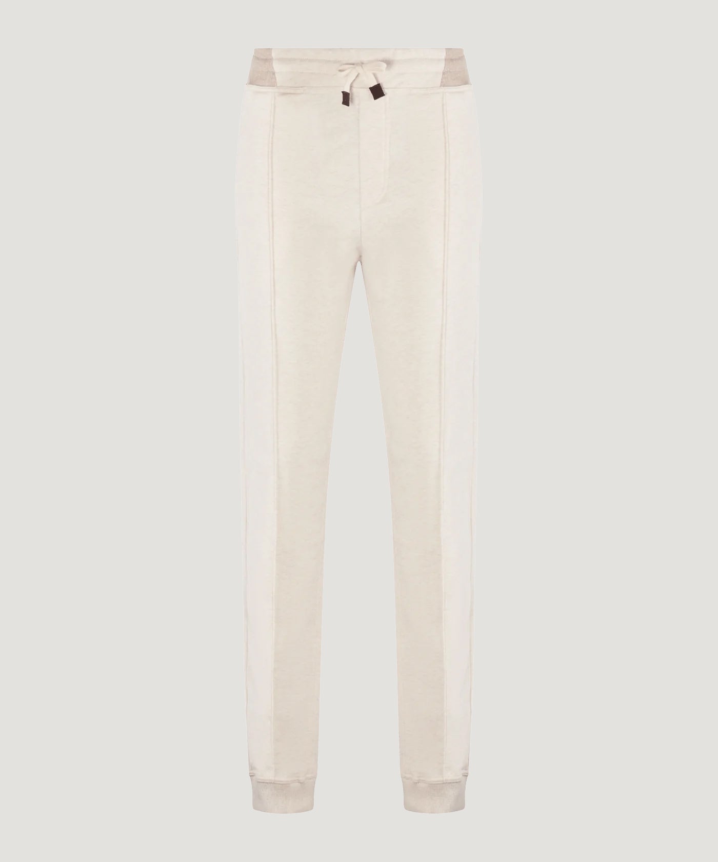 SOCI3TY Trackpants katoen beige - The Society Shop