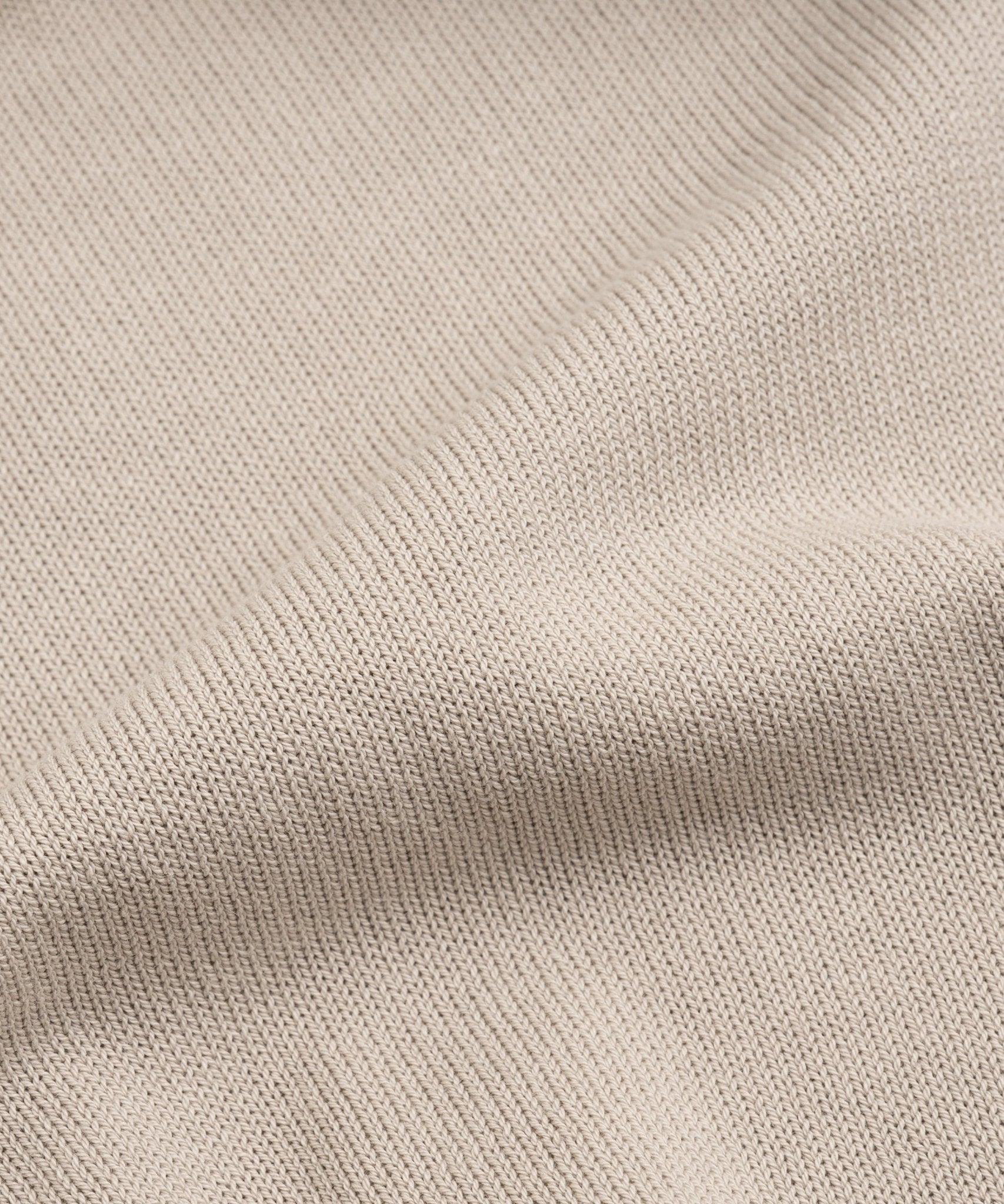 SOCI3TY Limited Fashion Trui crewneck Cool Cotton garment - dyed beige - THE SOCIETY SHOP