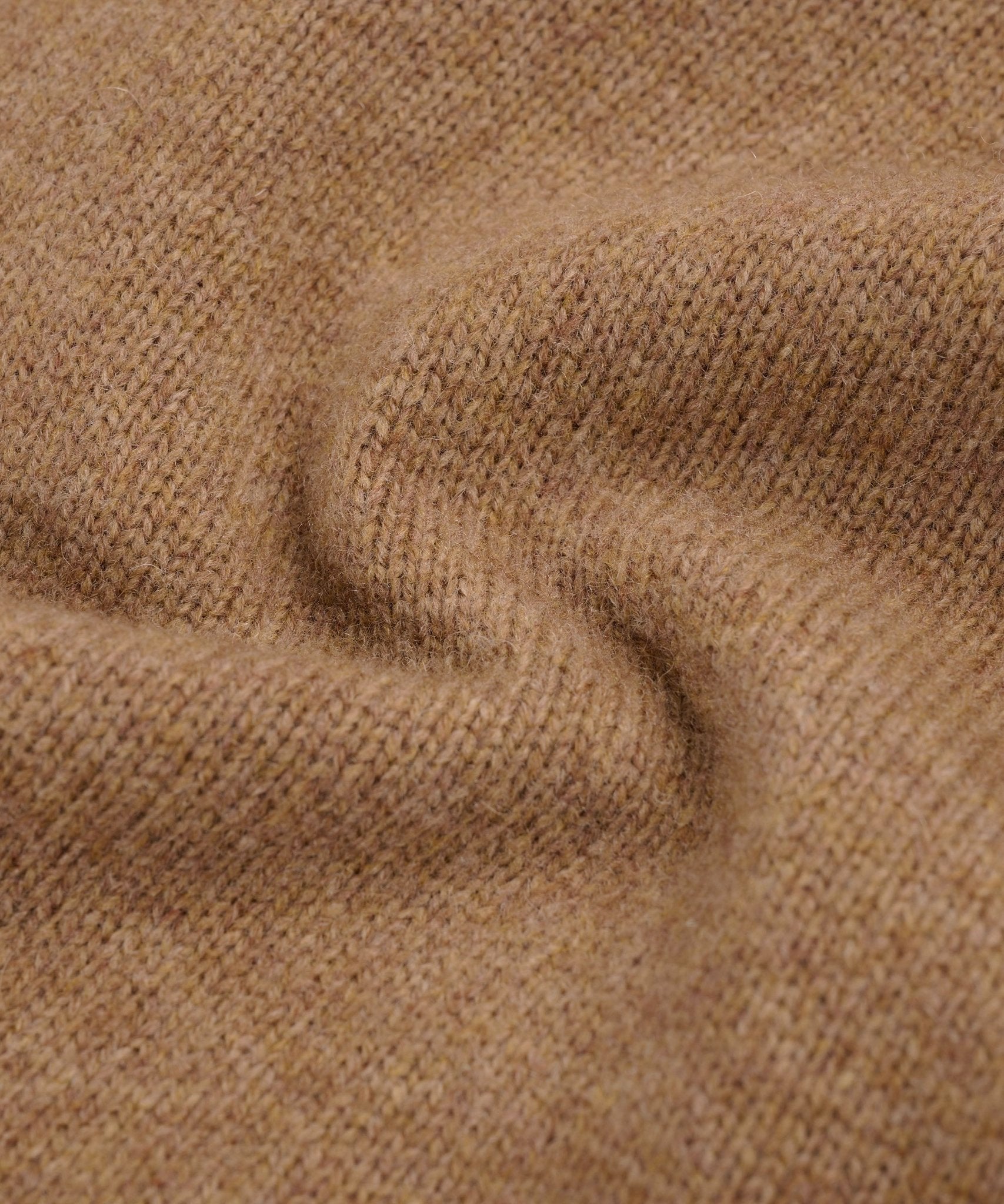 SOCI3TY Trui crewneck RWS wolmix bruin - THE SOCIETY SHOP