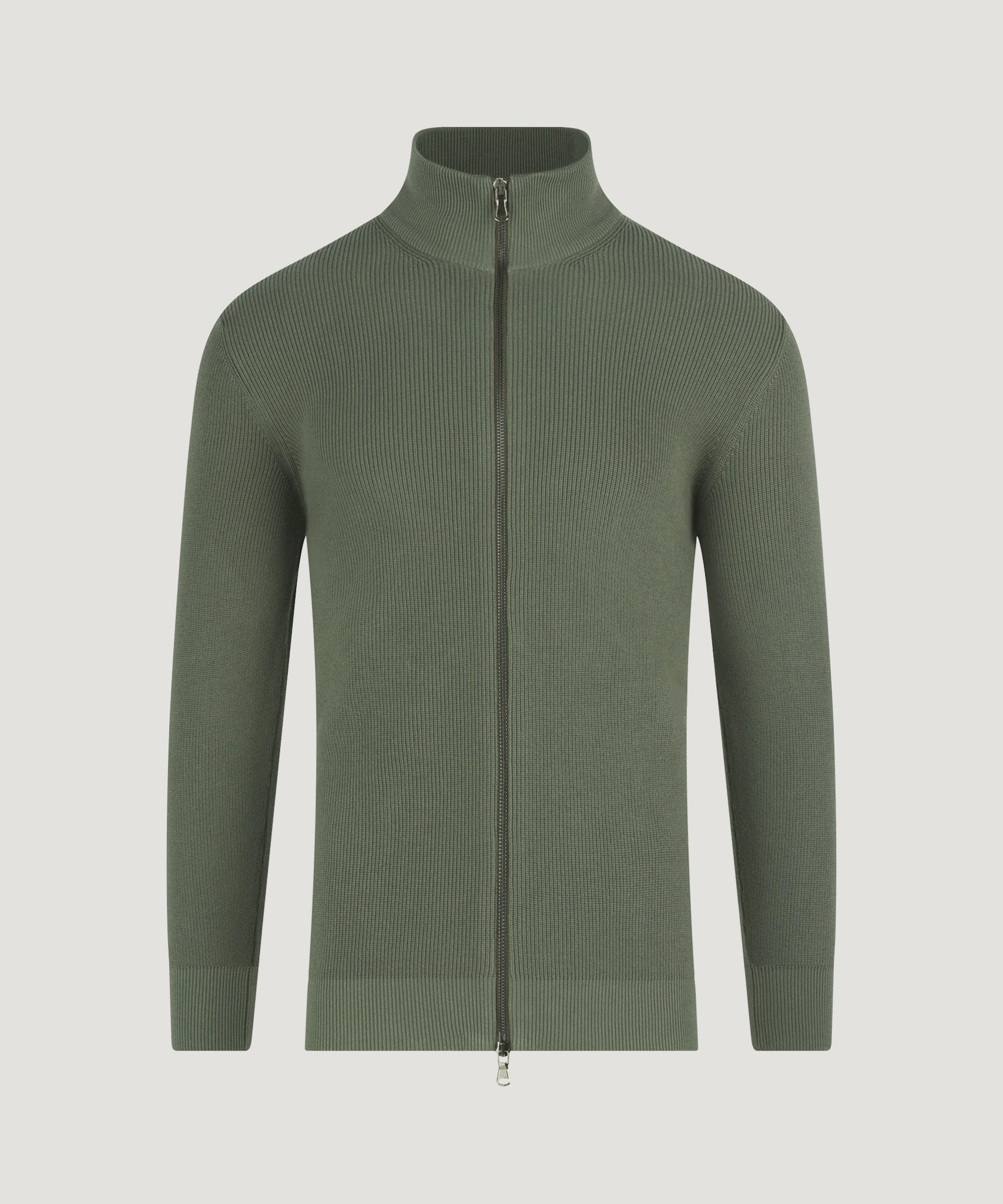 SOCI3TY Vest Egyptisch katoen groen - The Society Shop